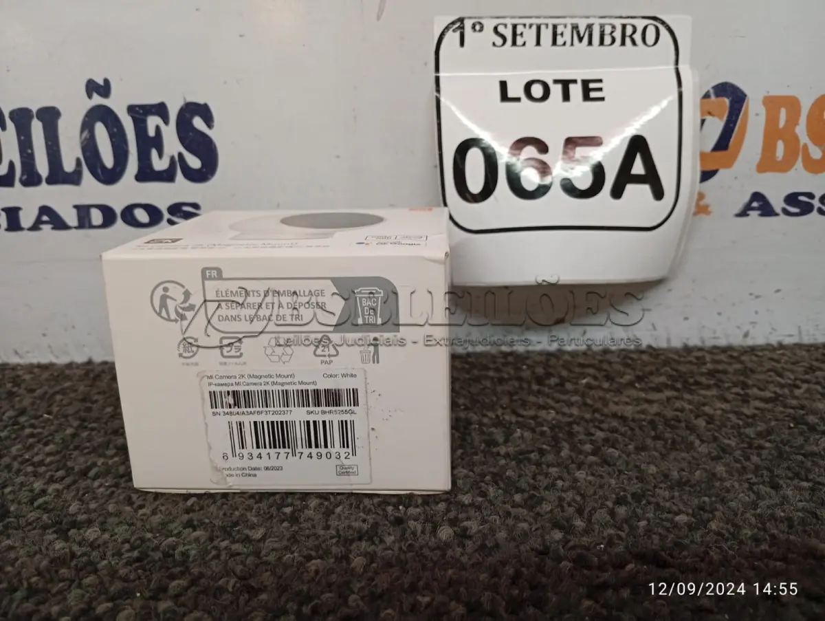 LOTE 065 - 01 MI CÂMERA 2K (NOVO) (NO ESTADO) ATENÇÃO! FAZER A V100,00ISITAÇÃO ANTES DE ARREMATAR, NÃO SABEMOS SE FUNCIONA. LEILÃO NÃO TEM GARANTIA E NEM DEVOLUÇÃO, SUJEITO A POSSÍVEIS AVARIAS VISÍVEIS/OCULTAS E/OU AUSÊNCIA DE COMPONENTES.