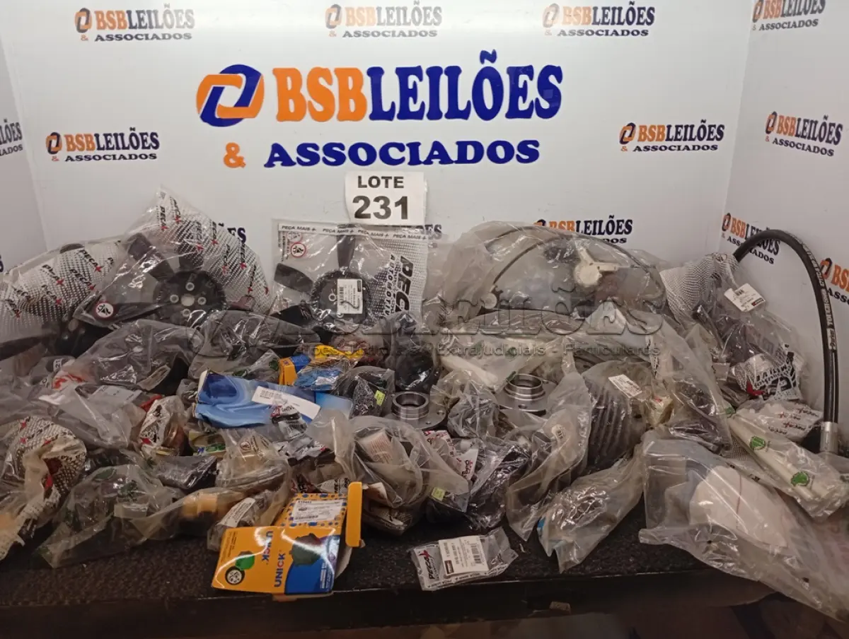 LOTE 231 - APROXIMADO 70 ITENS AUTOMOTIVOS DIVERSOS (NO ESTADO, NÃO SABEMOS SE FUNCIONA. LEILÃO NÃO TEM GARANTIA E NEM DEVOLUÇÃO, SUJEITO A POSSÍVEIS AVARIAS VISÍVEIS/OCULTAS E/OU AUSÊNCIA DE COMPONENTES)