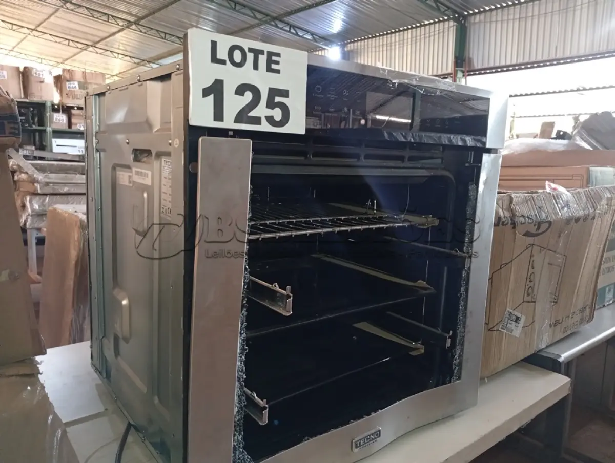 LOTE 125 - 01 - FORNO ELÉTRICO DE EMBUTIR TECNO PROFESSIONAL 73L TO73EXDP - 220V -TO73EXDBP (NO ESTADO, NÃO SABEMOS SE FUNCIONA. LEILÃO NÃO TEM GARANTIA E NEM DEVOLUÇÃO, SUJEITO A POSSÍVEIS AVARIAS VISÍVEIS/OCULTAS E/OU AUSÊNCIA DE COMPONENTES)