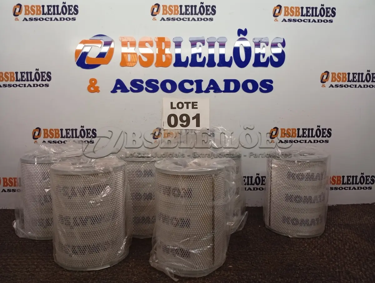 LOTE 091 - 06 - FILTROS HIDRÁULICO KOMATSU 207-60-71182 (NO ESTADO, NÃO SABEMOS SE FUNCIONA. LEILÃO NÃO TEM GARANTIA E NEM DEVOLUÇÃO, SUJEITO A POSSÍVEIS AVARIAS VISÍVEIS/OCULTAS E/OU AUSÊNCIA DE COMPONENTES)