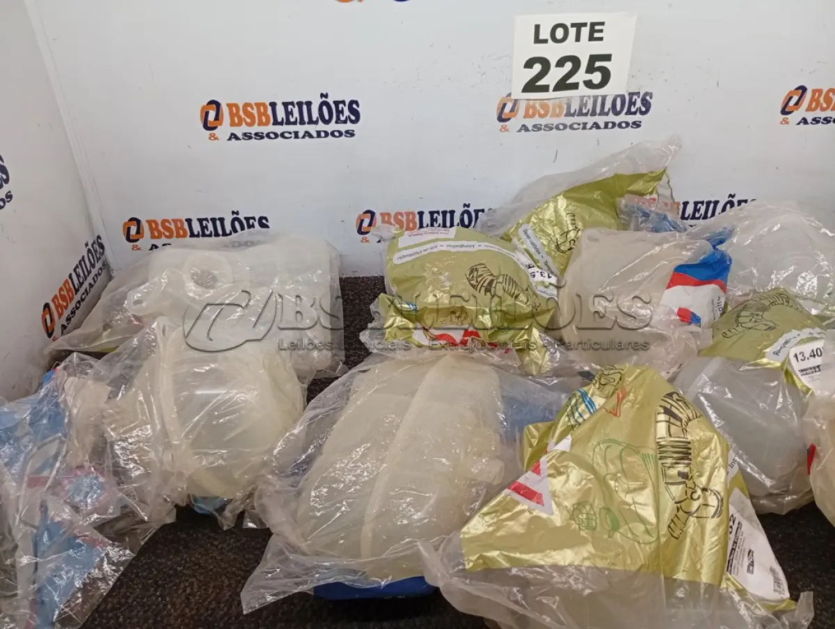 LOTE 225 - 14 - RESERVATÓRIOS DE ÁGUA AUTOMOTIVO DIVERSO (NO ESTADO, NÃO SABEMOS SE FUNCIONA. LEILÃO NÃO TEM GARANTIA E NEM DEVOLUÇÃO, SUJEITO A POSSÍVEIS AVARIAS VISÍVEIS/OCULTAS E/OU AUSÊNCIA DE COMPONENTES)