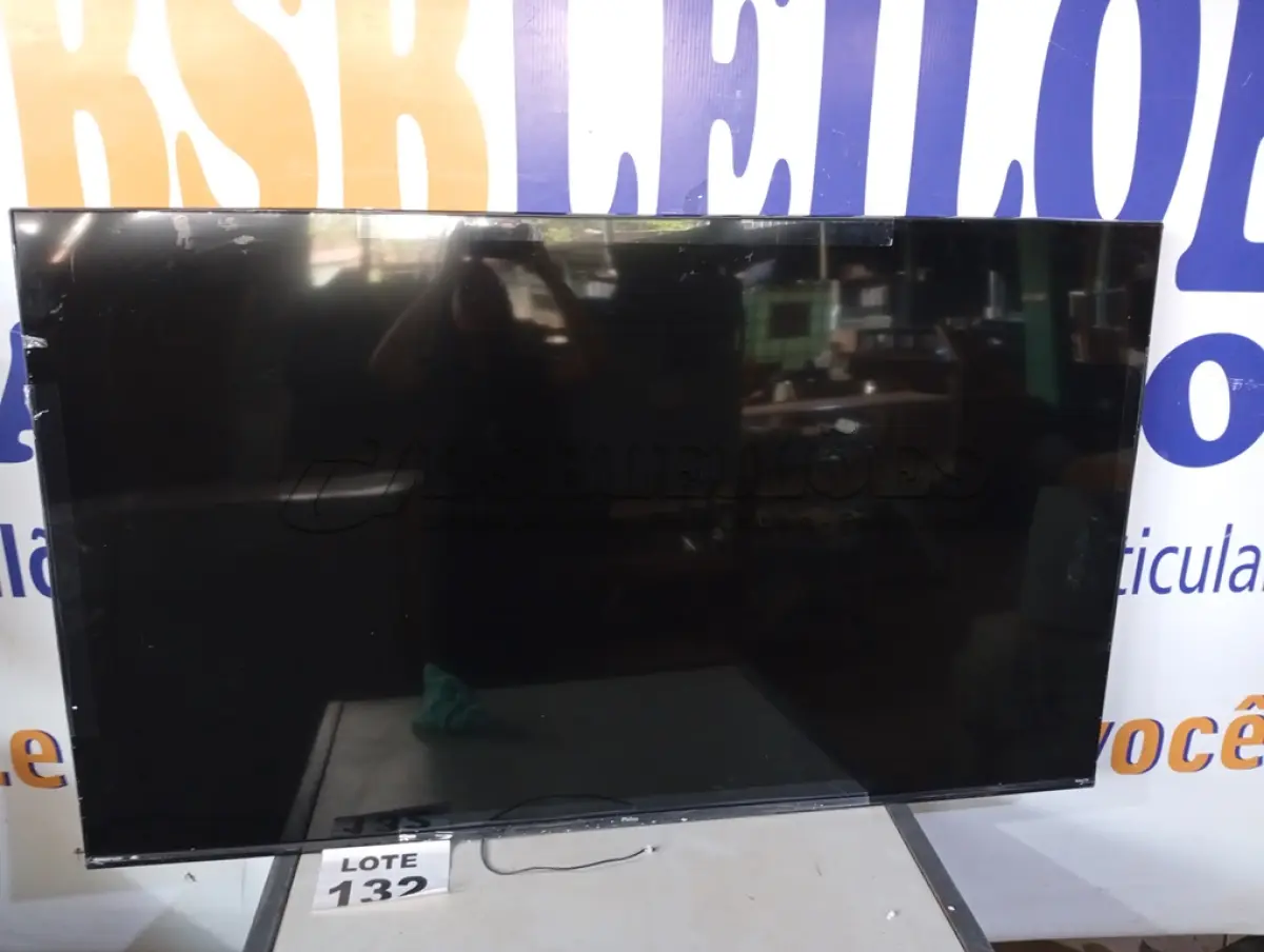 LOTE 132 - 01 - SMART TV 58” PHILCO 4K PTV58G70RCBL ROKU TV (NO ESTADO, NÃO SABEMOS SE FUNCIONA. LEILÃO NÃO TEM GARANTIA E NEM DEVOLUÇÃO, SUJEITO A POSSÍVEIS AVARIAS VISÍVEIS/OCULTAS E/OU AUSÊNCIA DE COMPONENTES)