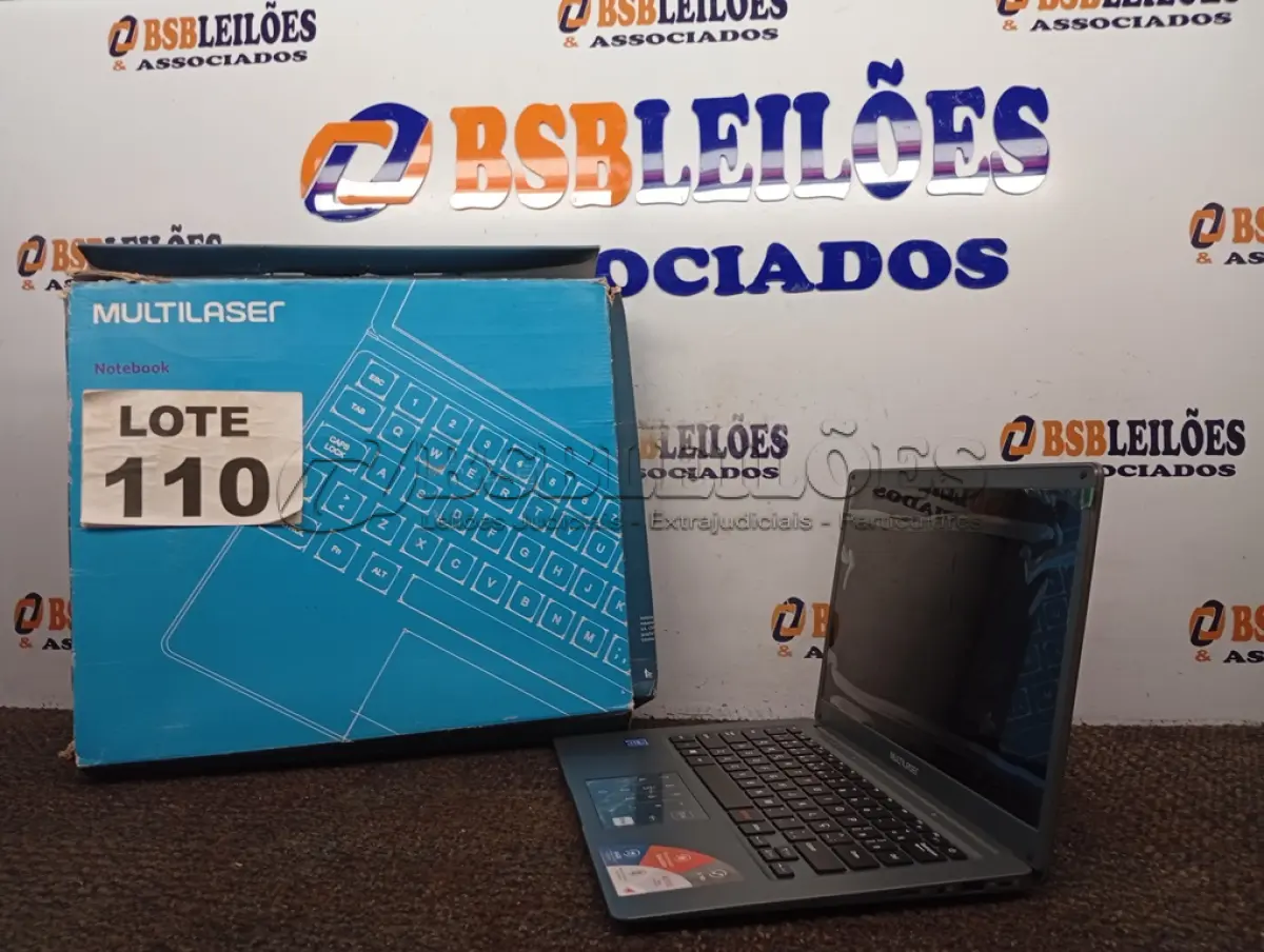 LOTE 110 - 01 - NOTEBOOK MULTILASER PC134 LEGACY BOOK, ATOM Z8350 (NO ESTADO, NÃO SABEMOS SE FUNCIONA. LEILÃO NÃO TEM GARANTIA E NEM DEVOLUÇÃO, SUJEITO A POSSÍVEIS AVARIAS VISÍVEIS/OCULTAS E/OU AUSÊNCIA DE COMPONENTES)