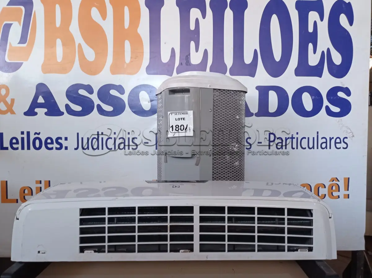 LOTE 180 - 01 CONDENSADORA E 01 VAPORIZADORA MARCA ELECTROLUX. (NO ESTADO) ATENÇÃO! FAZER A VISITAÇÃO ANTES DE ARREMATAR, NÃO SABEMOS SE FUNCIONA. LEILÃO NÃO TEM GARANTIA E NEM DEVOLUÇÃO, SUJEITO A POSSÍVEIS AVARIAS VISÍVEIS/OCULTAS E/OU AUSÊNCIA DE COMPONENTES.