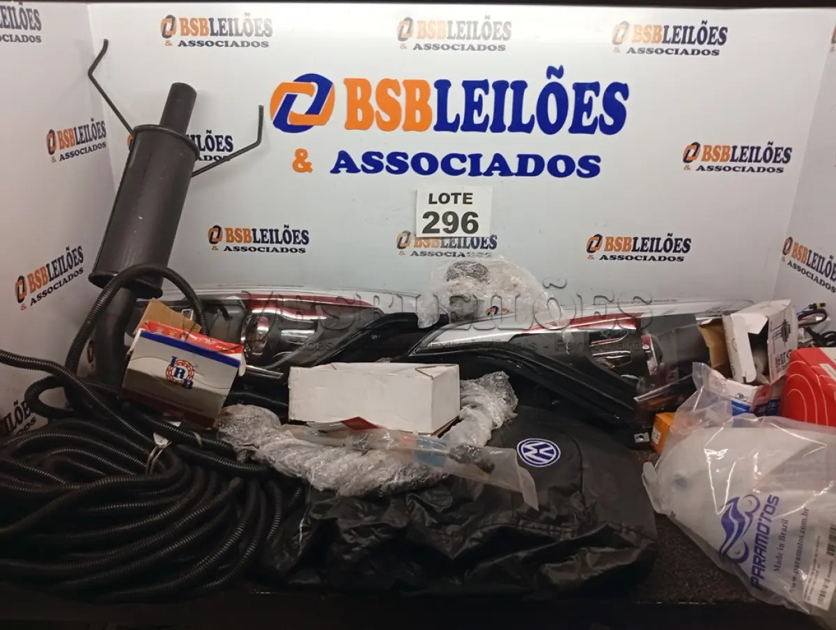 LOTE 296 - 20 – ITENS AUTOMOTIVOS DIVERSOS (NO ESTADO, NÃO SABEMOS SE FUNCIONA. LEILÃO NÃO TEM GARANTIA E NEM DEVOLUÇÃO, SUJEITO A POSSÍVEIS AVARIAS VISÍVEIS/OCULTAS E/OU AUSÊNCIA DE COMPONENTES)