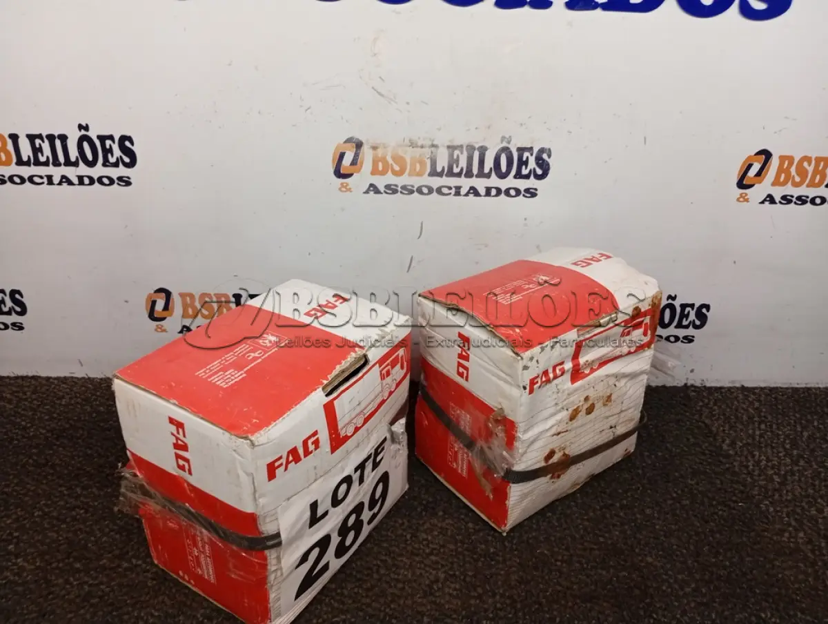 LOTE 289 - 02 - ROLAMENTO RODA TRASEIRO VOLVO (NO ESTADO, NÃO SABEMOS SE FUNCIONA. LEILÃO NÃO TEM GARANTIA E NEM DEVOLUÇÃO, SUJEITO A POSSÍVEIS AVARIAS VISÍVEIS/OCULTAS E/OU AUSÊNCIA DE COMPONENTES)