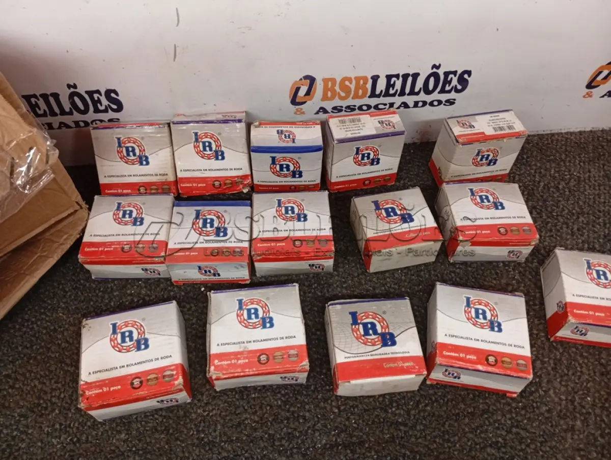 LOTE 249 - 15 - ROLAMENTOS DE RODA (NO ESTADO, NÃO SABEMOS SE FUNCIONA. LEILÃO NÃO TEM GARANTIA E NEM DEVOLUÇÃO, SUJEITO A POSSÍVEIS AVARIAS VISÍVEIS/OCULTAS E/OU AUSÊNCIA DE COMPONENTES)