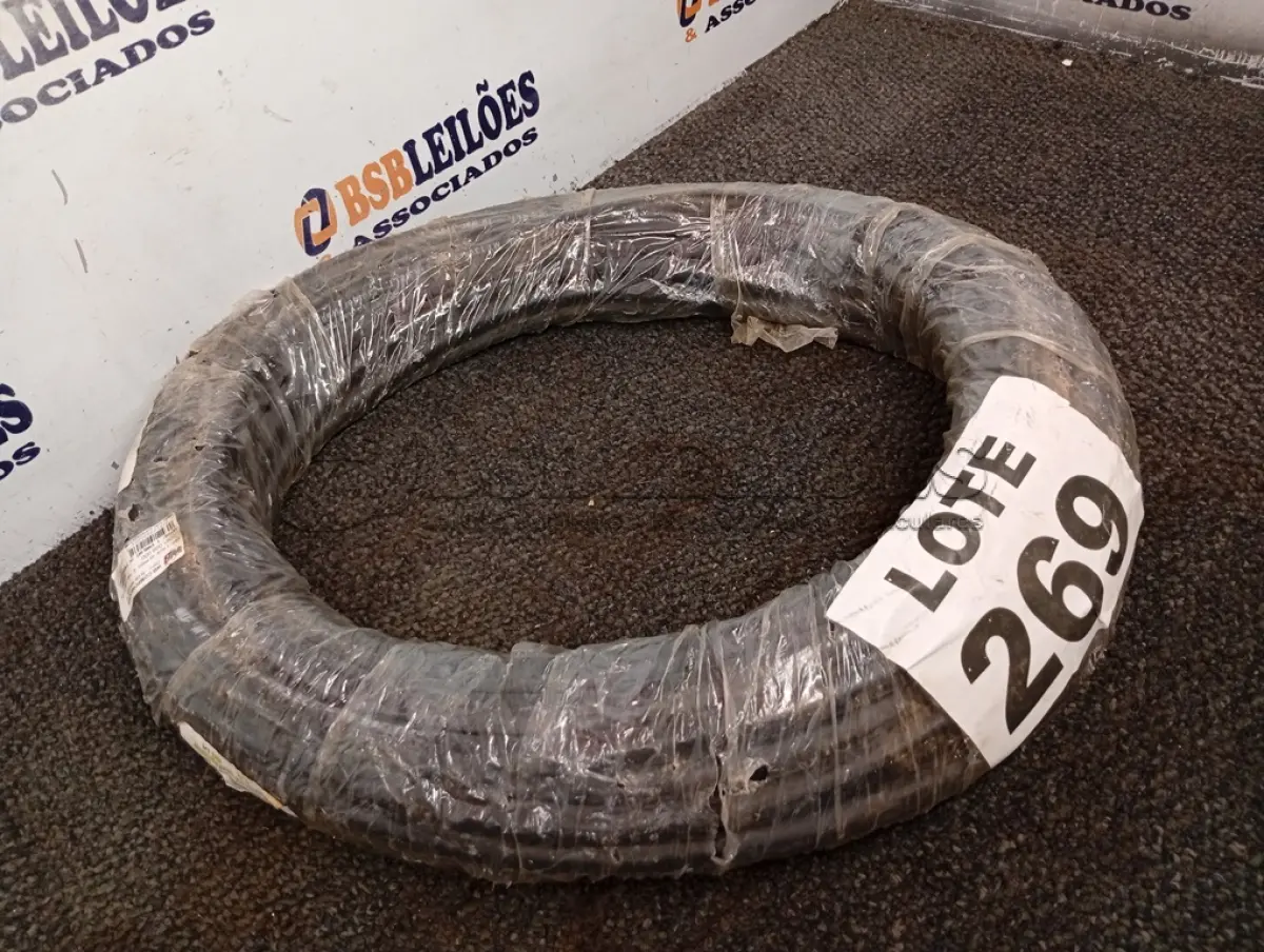 LOTE 269 - 25 METROS MANGUEIRA INJEÇÃO ELETRÔNICA (NO ESTADO, NÃO SABEMOS SE FUNCIONA. LEILÃO NÃO TEM GARANTIA E NEM DEVOLUÇÃO, SUJEITO A POSSÍVEIS AVARIAS VISÍVEIS/OCULTAS E/OU AUSÊNCIA DE COMPONENTES)