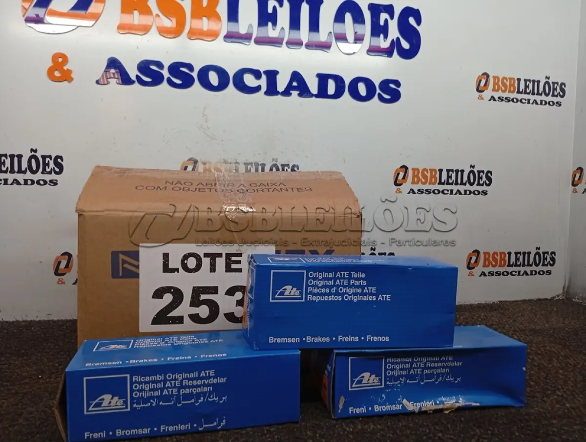 LOTE 253 - 10 - CILINDROS MESTRE DE EMBREAGEM 23MM MARCA ATE (NO ESTADO, NÃO SABEMOS SE FUNCIONA. LEILÃO NÃO TEM GARANTIA E NEM DEVOLUÇÃO, SUJEITO A POSSÍVEIS AVARIAS VISÍVEIS/OCULTAS E/OU AUSÊNCIA DE COMPONENTES)
