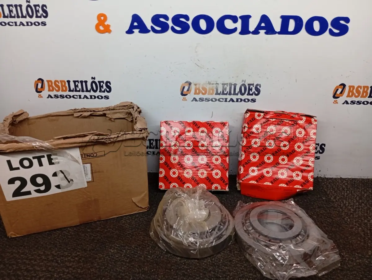 LOTE 293 - 04 – ROLAMENTOS AUTOMOTIVO DIVERSOS (NO ESTADO, NÃO SABEMOS SE FUNCIONA. LEILÃO NÃO TEM GARANTIA E NEM DEVOLUÇÃO, SUJEITO A POSSÍVEIS AVARIAS VISÍVEIS/OCULTAS E/OU AUSÊNCIA DE COMPONENTES)