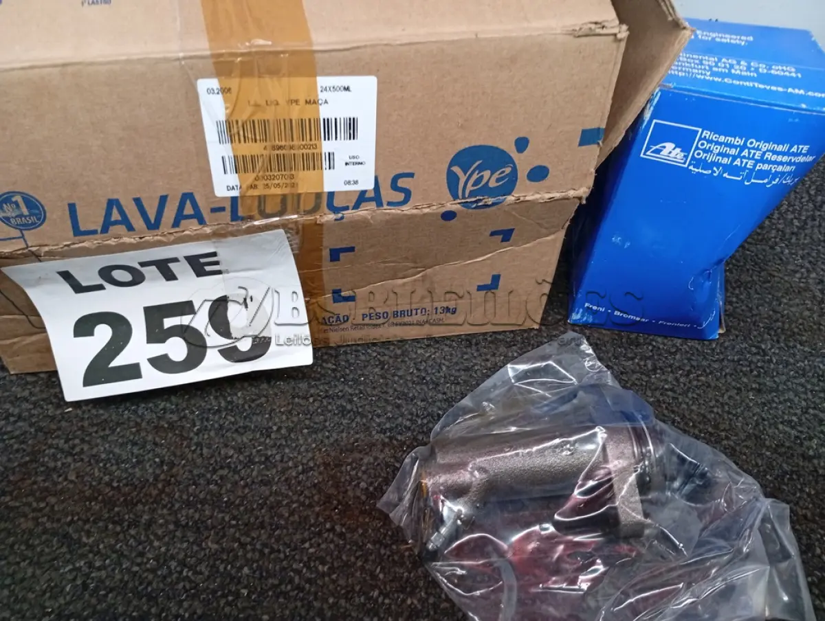 LOTE 259 - 07 - CILINDROS AUXILIAR EMBREAGEM 28MM MARCA ATE (NO ESTADO, NÃO SABEMOS SE FUNCIONA. LEILÃO NÃO TEM GARANTIA E NEM DEVOLUÇÃO, SUJEITO A POSSÍVEIS AVARIAS VISÍVEIS/OCULTAS E/OU AUSÊNCIA DE COMPONENTES)