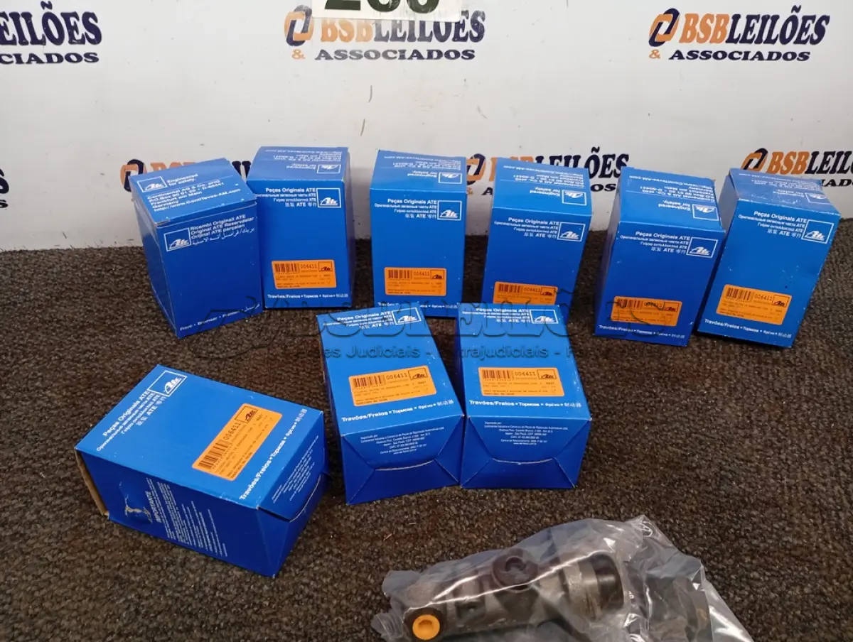 LOTE 260 - 10 - CILINDROS MESTRE DE EMBREAGEM 22MM MARCA ATE (NO ESTADO, NÃO SABEMOS SE FUNCIONA. LEILÃO NÃO TEM GARANTIA E NEM DEVOLUÇÃO, SUJEITO A POSSÍVEIS AVARIAS VISÍVEIS/OCULTAS E/OU AUSÊNCIA DE COMPONENTES)