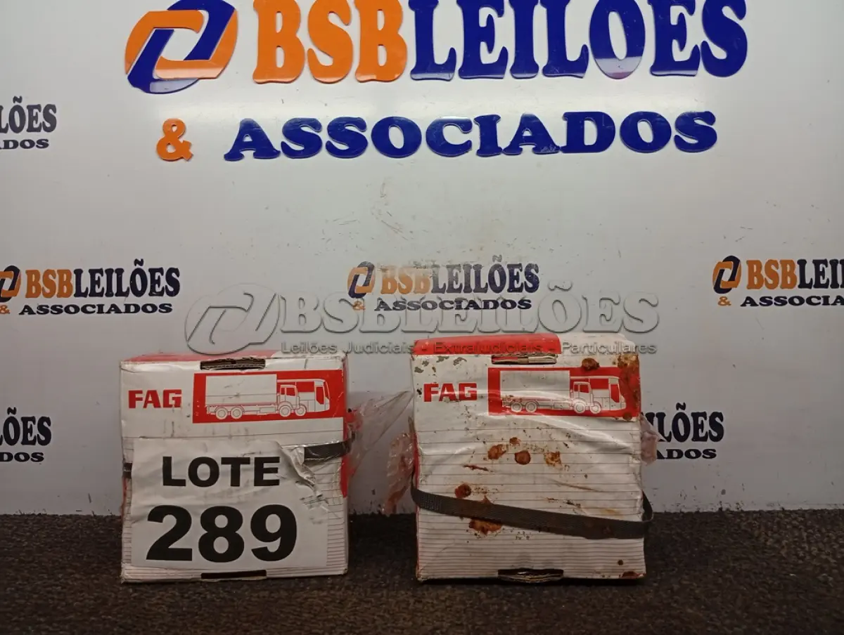LOTE 289 - 02 - ROLAMENTO RODA TRASEIRO VOLVO (NO ESTADO, NÃO SABEMOS SE FUNCIONA. LEILÃO NÃO TEM GARANTIA E NEM DEVOLUÇÃO, SUJEITO A POSSÍVEIS AVARIAS VISÍVEIS/OCULTAS E/OU AUSÊNCIA DE COMPONENTES)