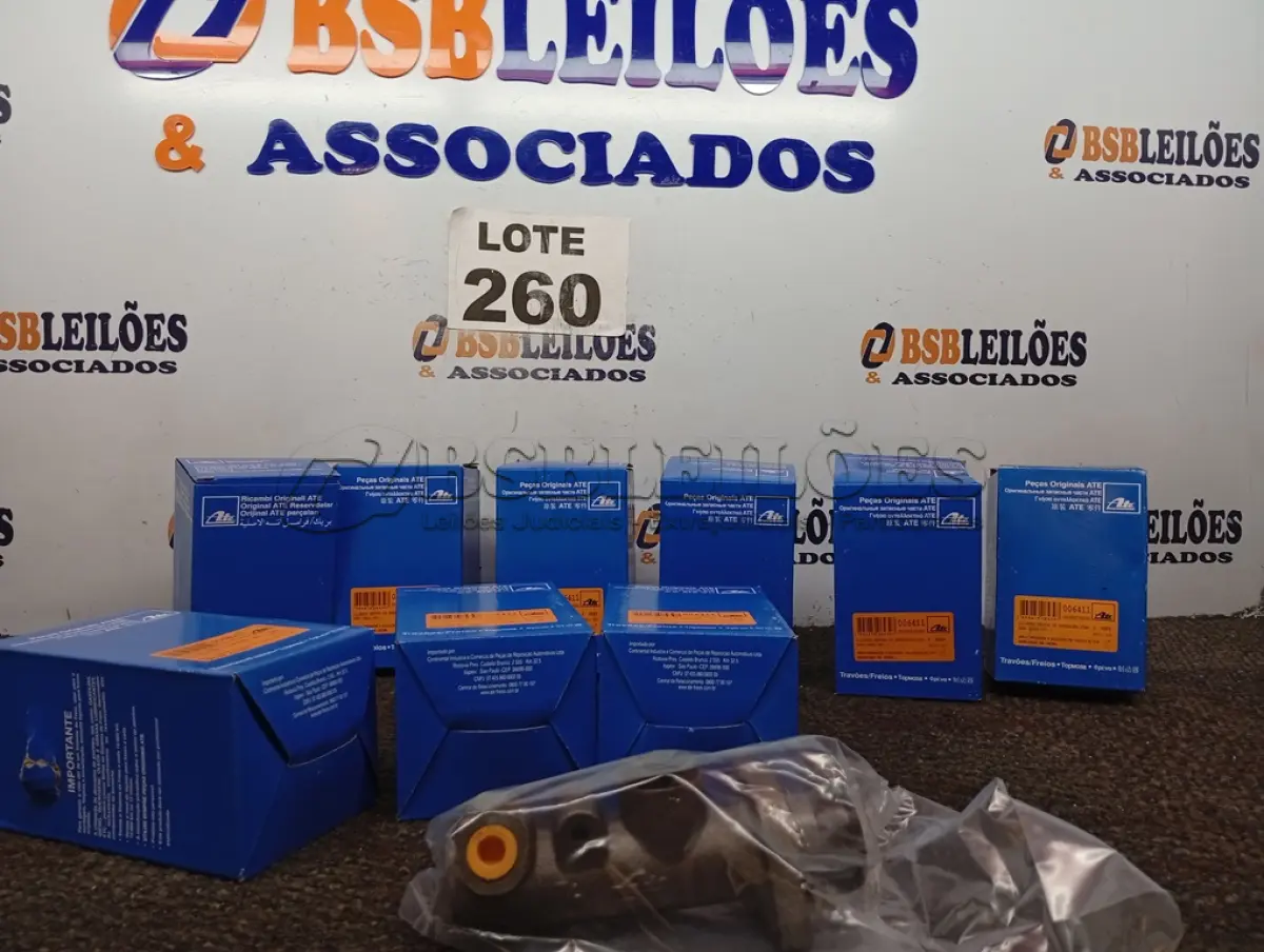 LOTE 260 - 10 - CILINDROS MESTRE DE EMBREAGEM 22MM MARCA ATE (NO ESTADO, NÃO SABEMOS SE FUNCIONA. LEILÃO NÃO TEM GARANTIA E NEM DEVOLUÇÃO, SUJEITO A POSSÍVEIS AVARIAS VISÍVEIS/OCULTAS E/OU AUSÊNCIA DE COMPONENTES)