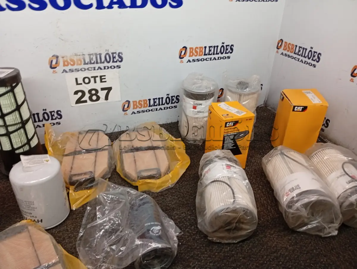 LOTE 287 - 16 – FILTROS AUTOMOTIVOS DIVERSOS (NO ESTADO, NÃO SABEMOS SE FUNCIONA. LEILÃO NÃO TEM GARANTIA E NEM DEVOLUÇÃO, SUJEITO A POSSÍVEIS AVARIAS VISÍVEIS/OCULTAS E/OU AUSÊNCIA DE COMPONENTES)