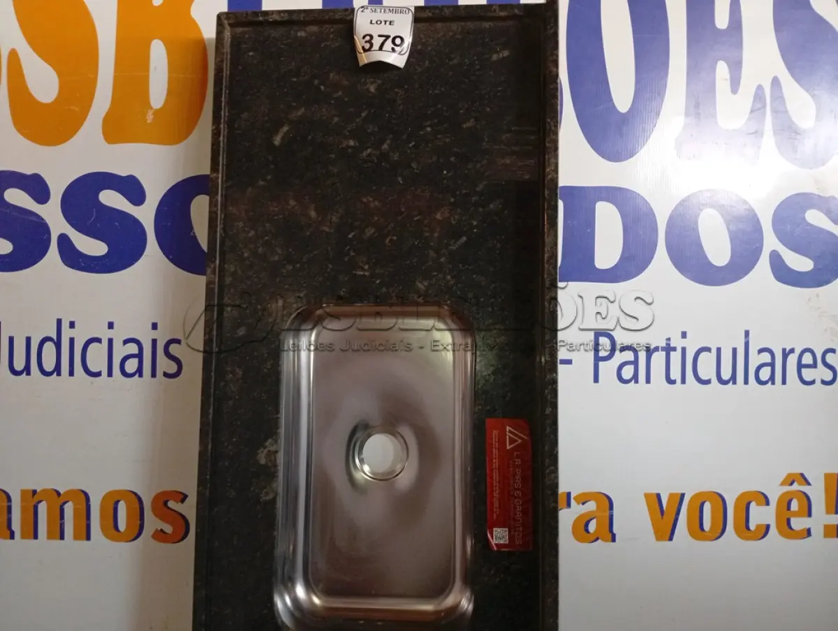 LOTE 379 - 01 PIA VERDE UBATUBA 1,50 STD LA GRANITOS. (NO ESTADO) ATENÇÃO! FAZER A VISITAÇÃO ANTES DE ARREMATAR, NÃO SABEMOS SE FUNCIONA. LEILÃO NÃO TEM GARANTIA E NEM DEVOLUÇÃO, SUJEITO A POSSÍVEIS AVARIAS VISÍVEIS/OCULTAS E/OU AUSÊNCIA DE COMPONENTES.