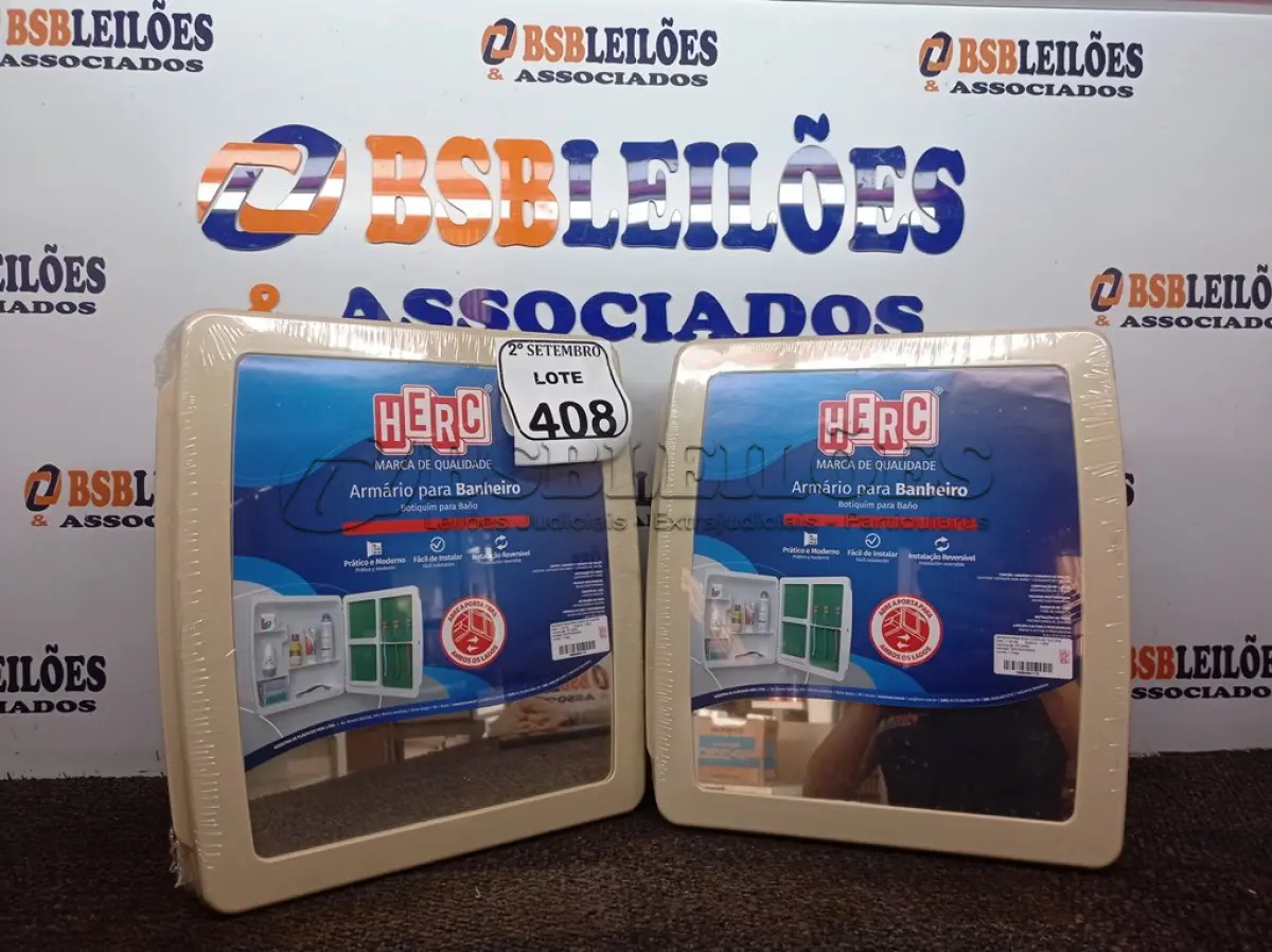 LOTE 408 - 02 ARMÁRIOS  PLAST EMB 34X37X10CM BEGE HERC. (NO ESTADO) ATENÇÃO! FAZER A VISITAÇÃO ANTES DE ARREMATAR, NÃO SABEMOS SE FUNCIONA. LEILÃO NÃO TEM GARANTIA E NEM DEVOLUÇÃO, SUJEITO A POSSÍVEIS AVARIAS VISÍVEIS/OCULTAS E/OU AUSÊNCIA DE COMPONENTES.