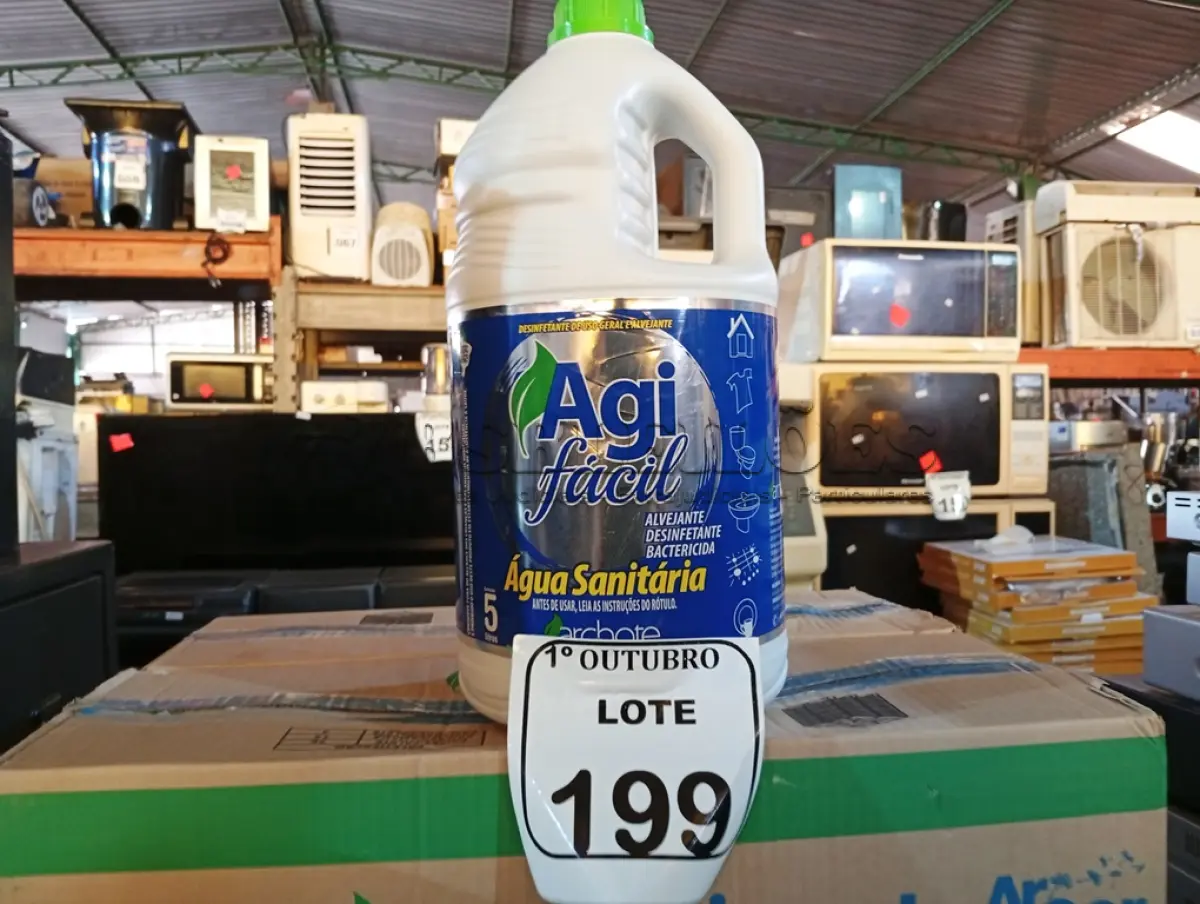 LOTE 199 - 02 CAIXAS DE ÁGUAS SANITÁRIAS COM 03 UNIDADES EM CADA DE 05L CADA. (NO ESTADO) ATENÇÃO! FAZER A VISITAÇÃO ANTES DE ARREMATAR, NÃO SABEMOS SE FUNCIONA. LEILÃO NÃO TEM GARANTIA E NEM DEVOLUÇÃO, SUJEITO A POSSÍVEIS AVARIAS VISÍVEIS/OCULTAS E/OU AUSÊNCIA DE COMPONENTES.