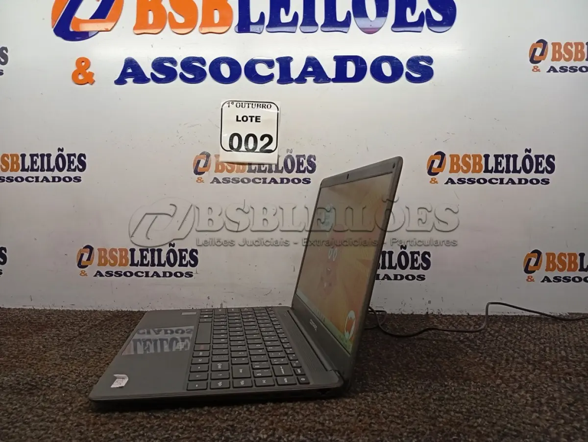 LOTE 002 - 01 NOTEBOOK CORE I3 4GB DE RAM MODELO CQ-27 MARCA COMPAQ COM FONTE. (NO ESTADO) ATENÇÃO! FAZER A VISITAÇÃO ANTES DE ARREMATAR, NÃO SABEMOS SE FUNCIONA. LEILÃO NÃO TEM GARANTIA E NEM DEVOLUÇÃO, SUJEITO A POSSÍVEIS AVARIAS VISÍVEIS/OCULTAS E/OU AUSÊNCIA DE COMPONENTES.