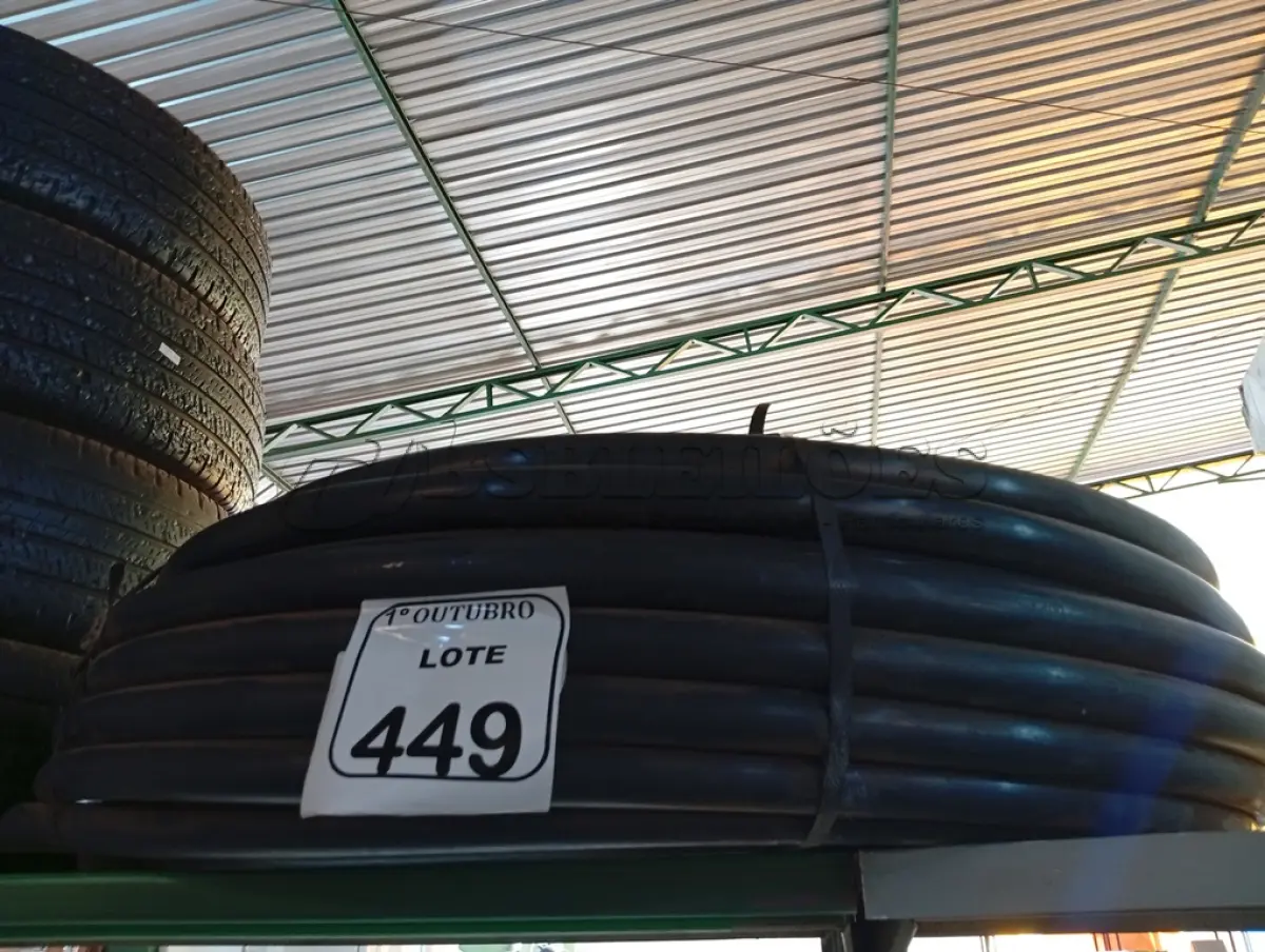 LOTE 449 - 01 ROLO DE  MANGUEIRA TUBO IRRIGAÇÃO 1 X 2,0 PRETO INDEX. (NO ESTADO) ATENÇÃO! FAZER A VISITAÇÃO ANTES DE ARREMATAR, NÃO SABEMOS SE FUNCIONA. LEILÃO NÃO TEM GARANTIA E NEM DEVOLUÇÃO, SUJEITO A POSSÍVEIS AVARIAS VISÍVEIS/OCULTAS E/OU AUSÊNCIA DE COMPONENTES.