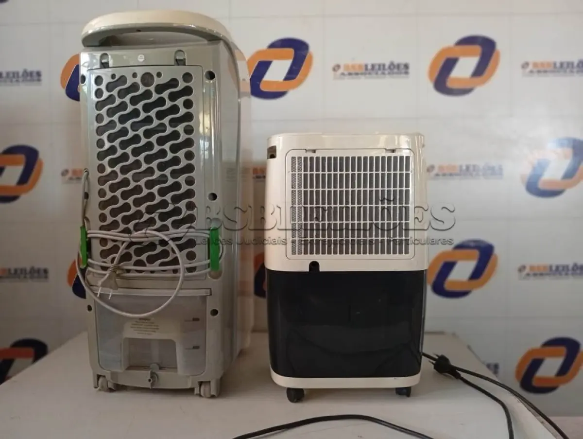 LOTE 252 - 01 DESUMIDIFICADOR CONSUL E 01 UMIDIFICADOR PORTÁTIL ARTEL. (NO ESTADO) ATENÇÃO! FAZER A VISITAÇÃO ANTES DE ARREMATAR, NÃO SABEMOS SE FUNCIONA. LEILÃO NÃO TEM GARANTIA E NEM DEVOLUÇÃO, SUJEITO A POSSÍVEIS AVARIAS VISÍVEIS/OCULTAS E/OU AUSÊNCIA DE COMPONENTES.