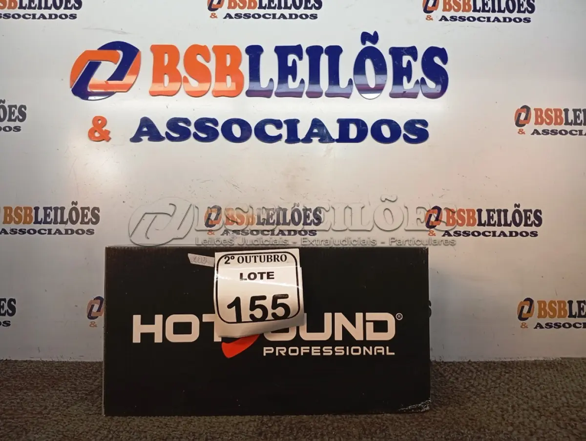 LOTE 155 - 01 ÁUDIO SPEAKER MARCA HOTSOUND MODELO HSB-3WPP(NOVO). (NO ESTADO) ATENÇÃO! FAZER A VISITAÇÃO ANTES DE ARREMATAR, NÃO SABEMOS SE FUNCIONA. LEILÃO NÃO TEM GARANTIA E NEM DEVOLUÇÃO, SUJEITO A POSSÍVEIS AVARIAS VISÍVEIS/OCULTAS E/OU AUSÊNCIA DE COMPONENTES.