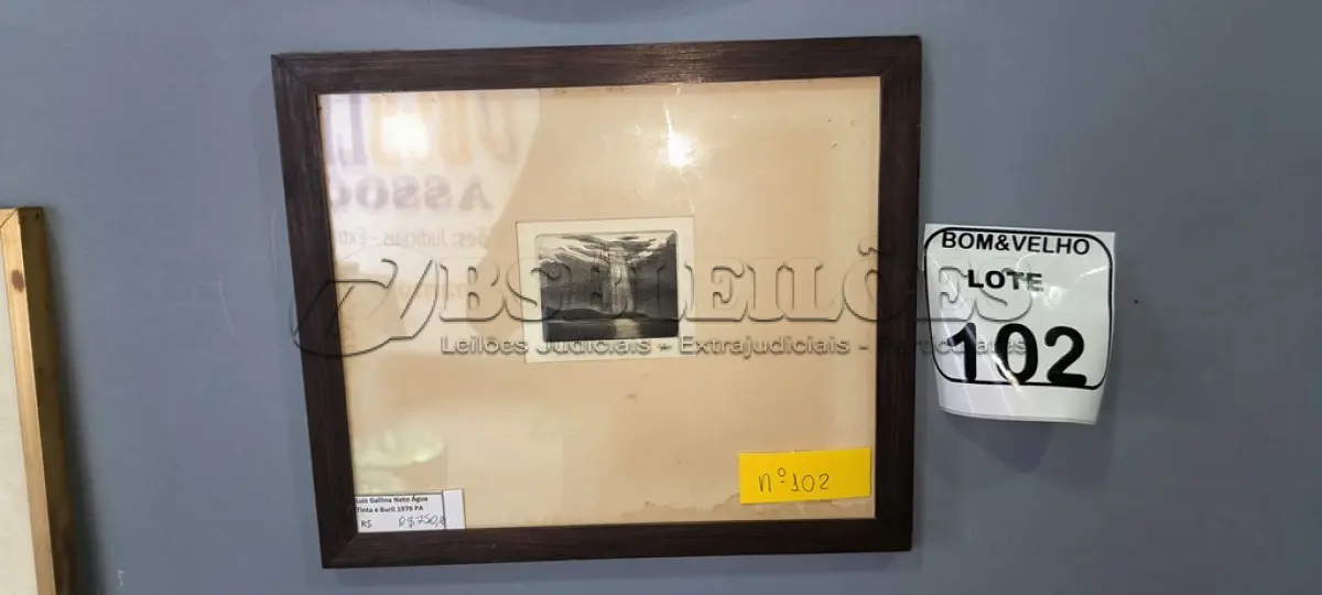 LOTE 102 - LUIS GALINA NETO ÁGUA FORTE. (NO ESTADO)
