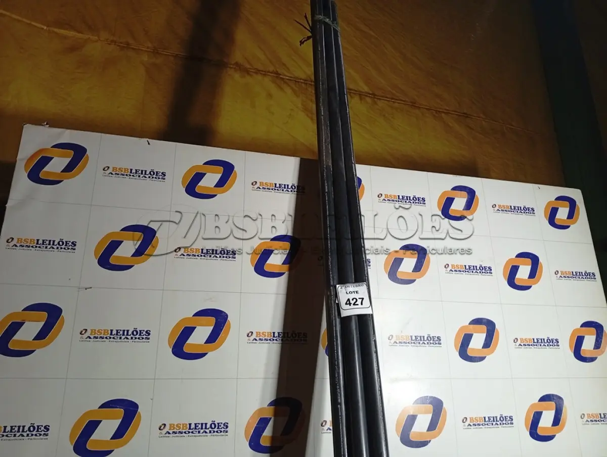 LOTE 427 - 05 ELETRODUTOS ROSCÁVEIS ANTI-CHAMAS 1.1/2. (NO ESTADO) ATENÇÃO! FAZER A VISITAÇÃO ANTES DE ARREMATAR, NÃO SABEMOS SE FUNCIONA. LEILÃO NÃO TEM GARANTIA E NEM DEVOLUÇÃO, SUJEITO A POSSÍVEIS AVARIAS VISÍVEIS/OCULTAS E/OU AUSÊNCIA DE COMPONENTES.