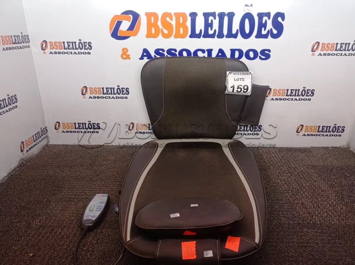 LOTE 159 - 01 MASSAGEADOR. (NO ESTADO) ATENÇÃO! FAZER A VISITAÇÃO ANTES DE ARREMATAR, NÃO SABEMOS SE FUNCIONA. LEILÃO NÃO TEM GARANTIA E NEM DEVOLUÇÃO, SUJEITO A POSSÍVEIS AVARIAS VISÍVEIS/OCULTAS E/OU AUSÊNCIA DE COMPONENTES.