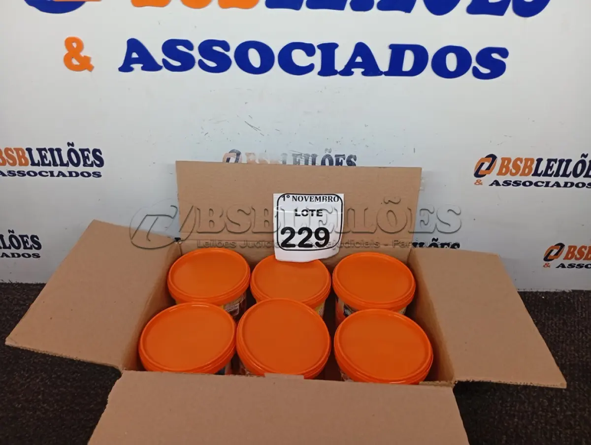 LOTE 229 - 06 REJUNTES ACRÍLICO NA COR CORDA DE 1KG CADA E 01 PAR DE LUVAS DE PANO. (NO ESTADO) ATENÇÃO! FAZER A VISITAÇÃO ANTES DE ARREMATAR, NÃO SABEMOS SE FUNCIONA. LEILÃO NÃO TEM GARANTIA E NEM DEVOLUÇÃO, SUJEITO A POSSÍVEIS AVARIAS VISÍVEIS/OCULTAS E/OU AUSÊNCIA DE COMPONENTES.