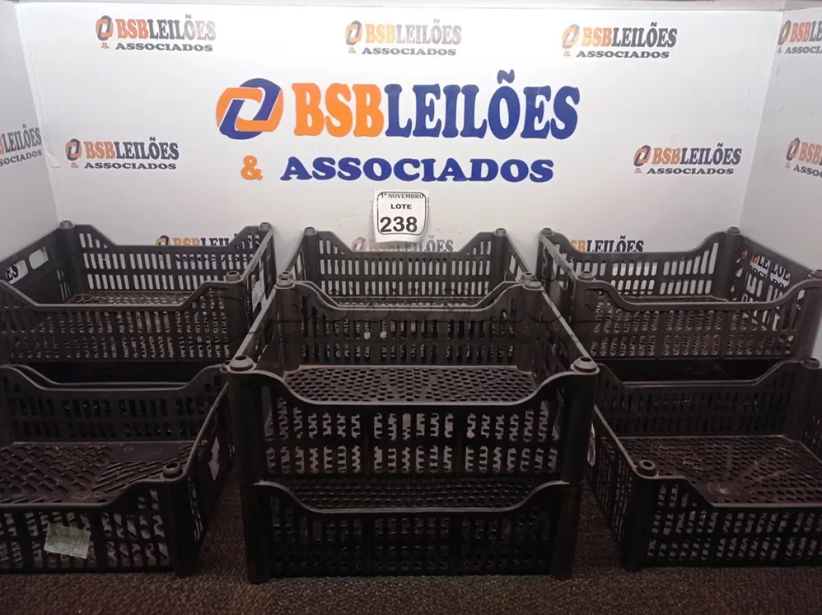 LOTE 238 - 10 CESTAS ORGANIZADORAS NA COR PRETA. (NO ESTADO) ATENÇÃO! FAZER A VISITAÇÃO ANTES DE ARREMATAR, NÃO SABEMOS SE FUNCIONA. LEILÃO NÃO TEM GARANTIA E NEM DEVOLUÇÃO, SUJEITO A POSSÍVEIS AVARIAS VISÍVEIS/OCULTAS E/OU AUSÊNCIA DE COMPONENTES.