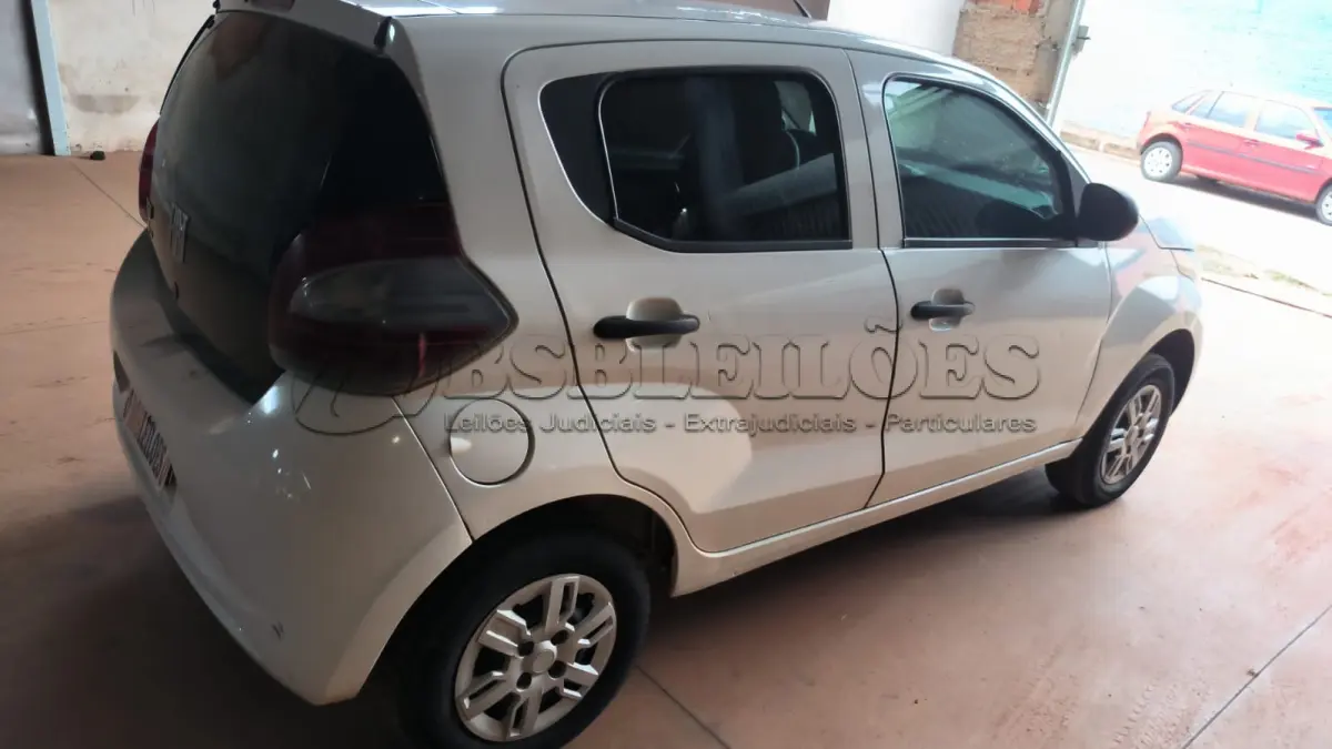 LOTE 001 - 01 FIAT/MOBI EASY, COR BRANCA , ALCOOL/GASOLINA , ANO 2019 (NO ESTADO)  (TODOS DOCUMENTOS 2024 PAGOS)