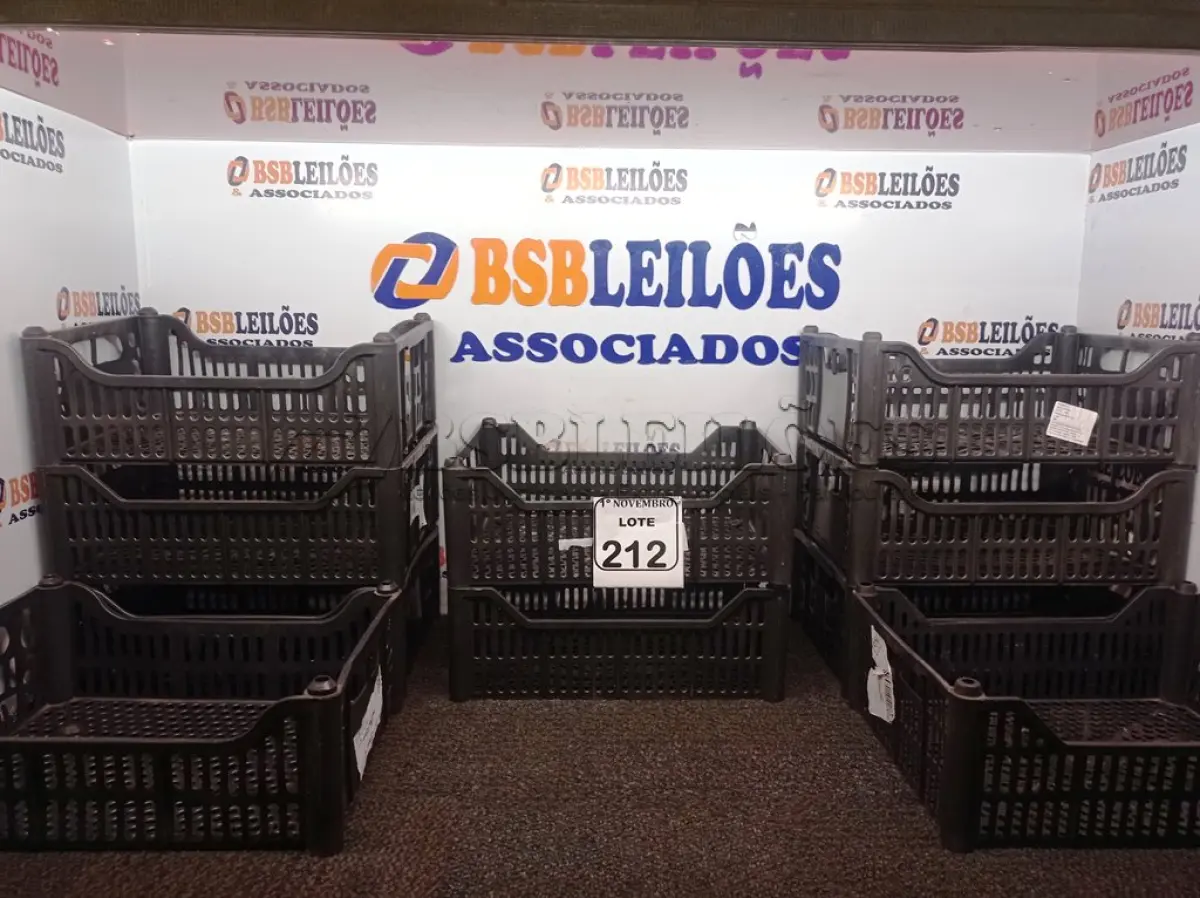 LOTE 212 - 10 CESTAS ORGANIZADORAS NA COR PRETA. (NO ESTADO) ATENÇÃO! FAZER A VISITAÇÃO ANTES DE ARREMATAR, NÃO SABEMOS SE FUNCIONA. LEILÃO NÃO TEM GARANTIA E NEM DEVOLUÇÃO, SUJEITO A POSSÍVEIS AVARIAS VISÍVEIS/OCULTAS E/OU AUSÊNCIA DE COMPONENTES.