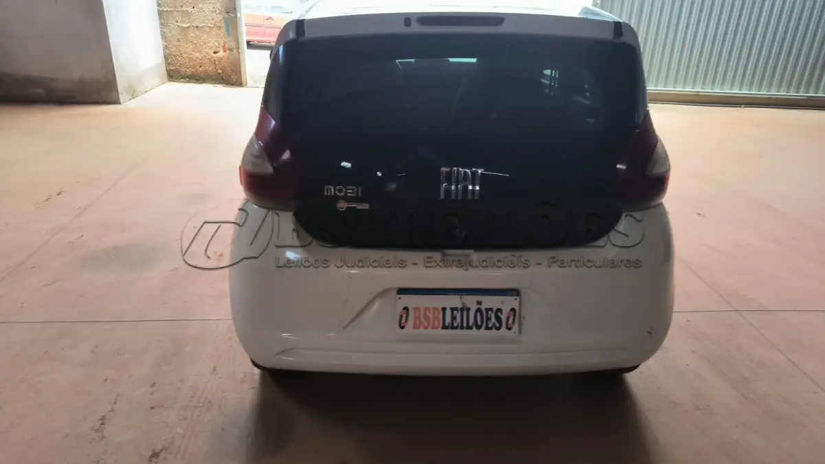 LOTE 001 - 01 FIAT/MOBI EASY, COR BRANCA , ALCOOL/GASOLINA , ANO 2019 (NO ESTADO)  (TODOS DOCUMENTOS 2024 PAGOS)