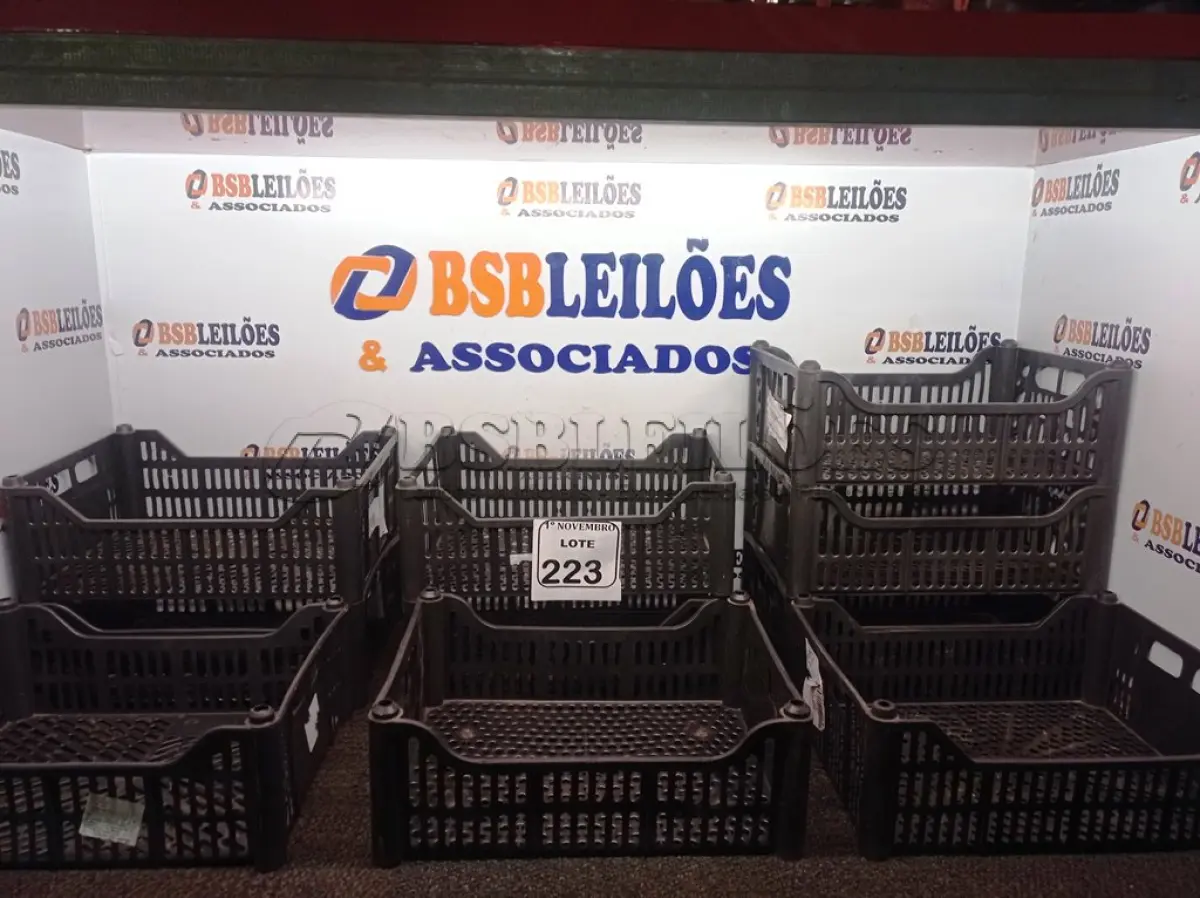LOTE 223 - 10 CESTAS ORGANIZADORAS NA COR PRETA. (NO ESTADO) ATENÇÃO! FAZER A VISITAÇÃO ANTES DE ARREMATAR, NÃO SABEMOS SE FUNCIONA. LEILÃO NÃO TEM GARANTIA E NEM DEVOLUÇÃO, SUJEITO A POSSÍVEIS AVARIAS VISÍVEIS/OCULTAS E/OU AUSÊNCIA DE COMPONENTES.