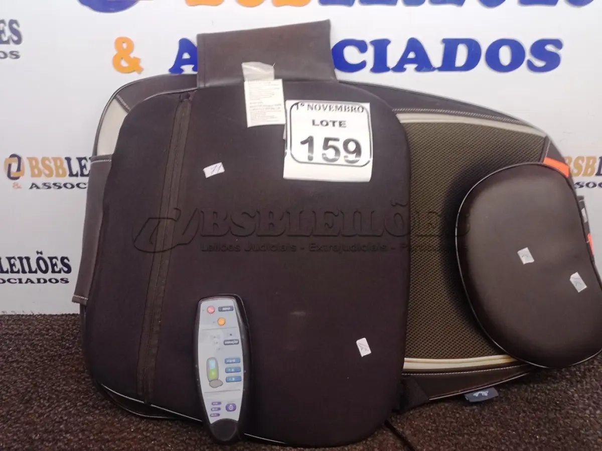 LOTE 159 - 01 MASSAGEADOR. (NO ESTADO) ATENÇÃO! FAZER A VISITAÇÃO ANTES DE ARREMATAR, NÃO SABEMOS SE FUNCIONA. LEILÃO NÃO TEM GARANTIA E NEM DEVOLUÇÃO, SUJEITO A POSSÍVEIS AVARIAS VISÍVEIS/OCULTAS E/OU AUSÊNCIA DE COMPONENTES.
