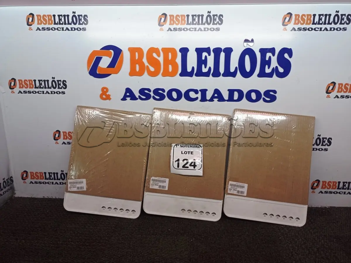 LOTE 124 - 03 ESPELHEIRAS BELLART BR DURIN. (NO ESTADO) ATENÇÃO! FAZER A VISITAÇÃO ANTES DE ARREMATAR, NÃO SABEMOS SE FUNCIONA. LEILÃO NÃO TEM GARANTIA E NEM DEVOLUÇÃO, SUJEITO A POSSÍVEIS AVARIAS VISÍVEIS/OCULTAS E/OU AUSÊNCIA DE COMPONENTES.