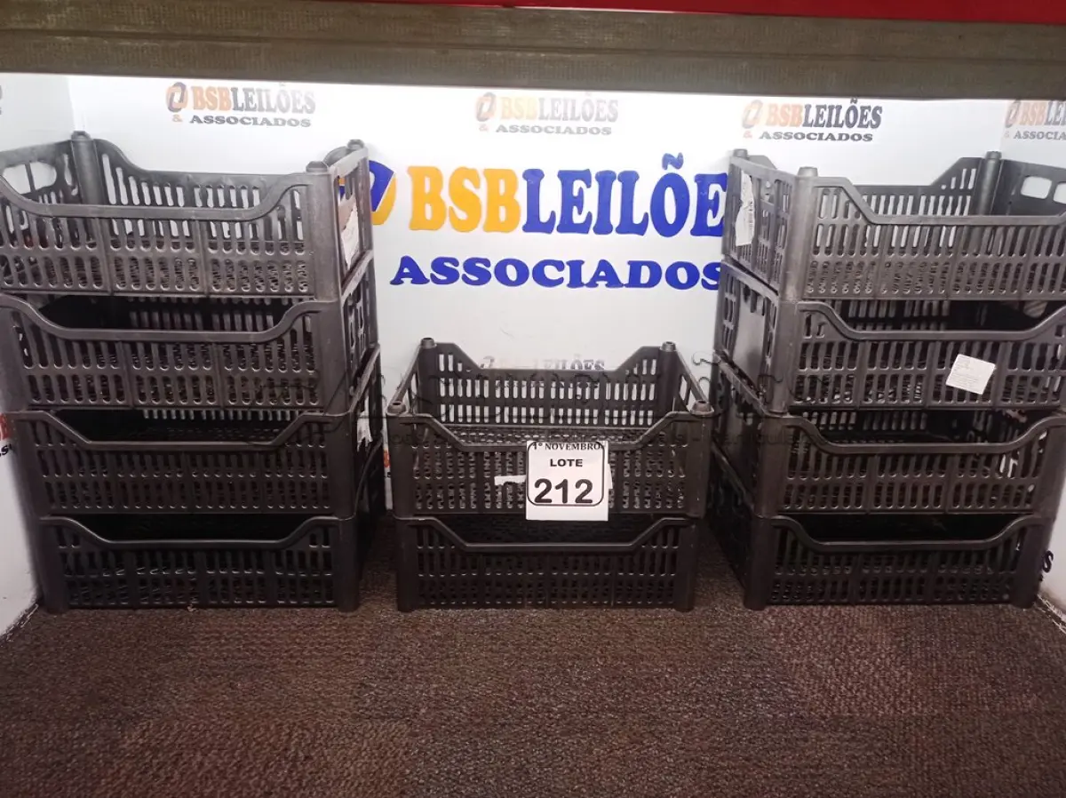LOTE 212 - 10 CESTAS ORGANIZADORAS NA COR PRETA. (NO ESTADO) ATENÇÃO! FAZER A VISITAÇÃO ANTES DE ARREMATAR, NÃO SABEMOS SE FUNCIONA. LEILÃO NÃO TEM GARANTIA E NEM DEVOLUÇÃO, SUJEITO A POSSÍVEIS AVARIAS VISÍVEIS/OCULTAS E/OU AUSÊNCIA DE COMPONENTES.