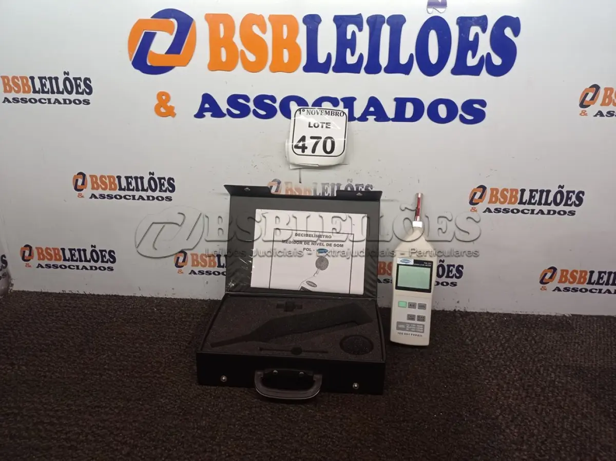LOTE 470 - 01 AUDIODOSÍMETRO. (NO ESTADO) ATENÇÃO! FAZER A VISITAÇÃO ANTES DE ARREMATAR, NÃO SABEMOS SE FUNCIONA. LEILÃO NÃO TEM GARANTIA E NEM DEVOLUÇÃO, SUJEITO A POSSÍVEIS AVARIAS VISÍVEIS/OCULTAS E/OU AUSÊNCIA DE COMPONENTES.