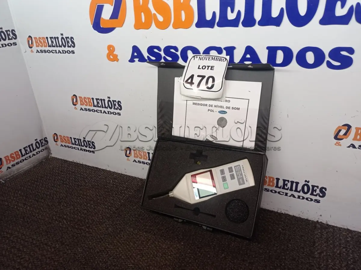 LOTE 470 - 01 AUDIODOSÍMETRO. (NO ESTADO) ATENÇÃO! FAZER A VISITAÇÃO ANTES DE ARREMATAR, NÃO SABEMOS SE FUNCIONA. LEILÃO NÃO TEM GARANTIA E NEM DEVOLUÇÃO, SUJEITO A POSSÍVEIS AVARIAS VISÍVEIS/OCULTAS E/OU AUSÊNCIA DE COMPONENTES.
