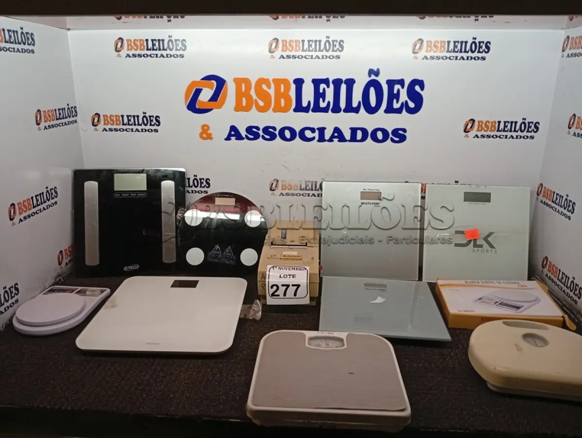 LOTE 277 - 01 LOTE C/ DIVERSAS BALANÇAS MARCAS E MODELOS DIVERSOS. (NO ESTADO) ATENÇÃO! FAZER A VISITAÇÃO ANTES DE ARREMATAR, NÃO SABEMOS SE FUNCIONA. LEILÃO NÃO TEM GARANTIA E NEM DEVOLUÇÃO, SUJEITO A POSSÍVEIS AVARIAS VISÍVEIS/OCULTAS E/OU AUSÊNCIA DE COMPONENTES.