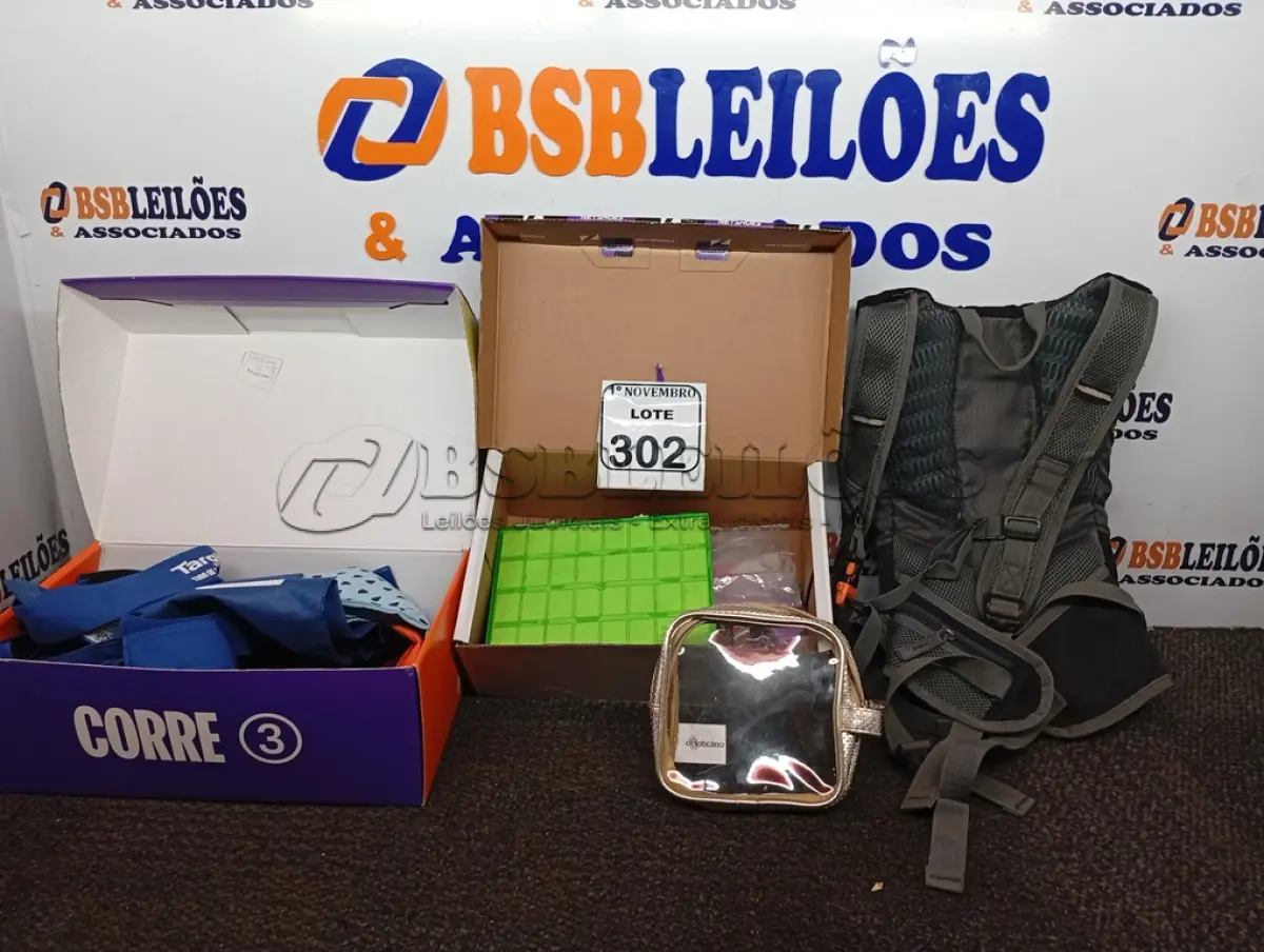 LOTE 302 - 01 LOTE C/MATERIAIS DIVERSOS. (NO ESTADO) ATENÇÃO! FAZER A VISITAÇÃO ANTES DE ARREMATAR, NÃO SABEMOS SE FUNCIONA. LEILÃO NÃO TEM GARANTIA E NEM DEVOLUÇÃO, SUJEITO A POSSÍVEIS AVARIAS VISÍVEIS/OCULTAS E/OU AUSÊNCIA DE COMPONENTES.