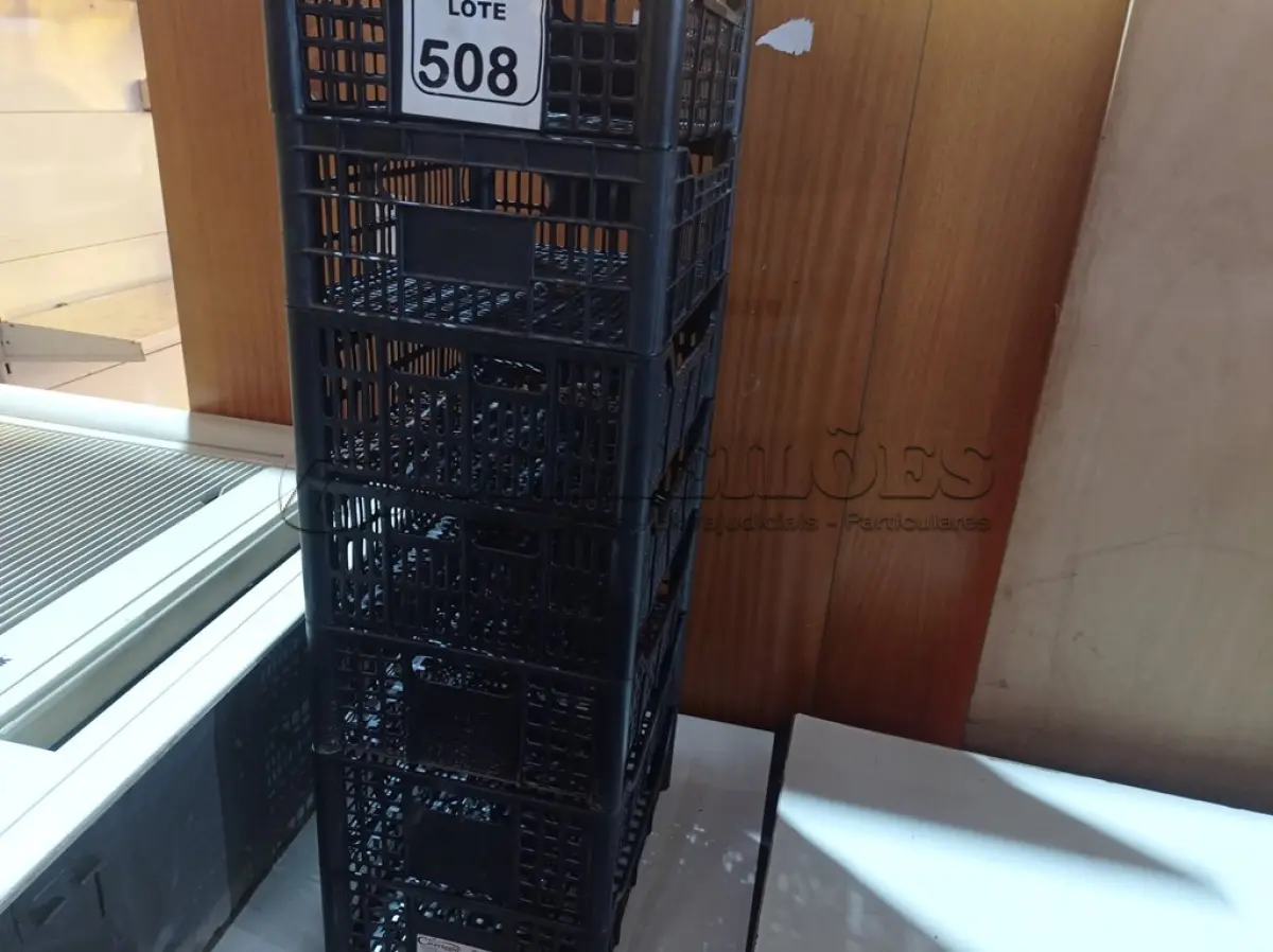 LOTE 508 - 10 CESTAS ORGANIZADORAS NA COR PRETA. (NO ESTADO) ATENÇÃO! FAZER A VISITAÇÃO ANTES DE ARREMATAR, NÃO SABEMOS SE FUNCIONA. LEILÃO NÃO TEM GARANTIA E NEM DEVOLUÇÃO, SUJEITO A POSSÍVEIS AVARIAS VISÍVEIS/OCULTAS E/OU AUSÊNCIA DE COMPONENTES.