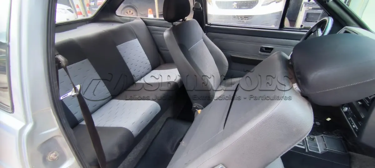 LOTE 003 - 01 VW GOL CL Á GASOLINA; ANO 1994 NA COR AZUL. (NO ESTADO)