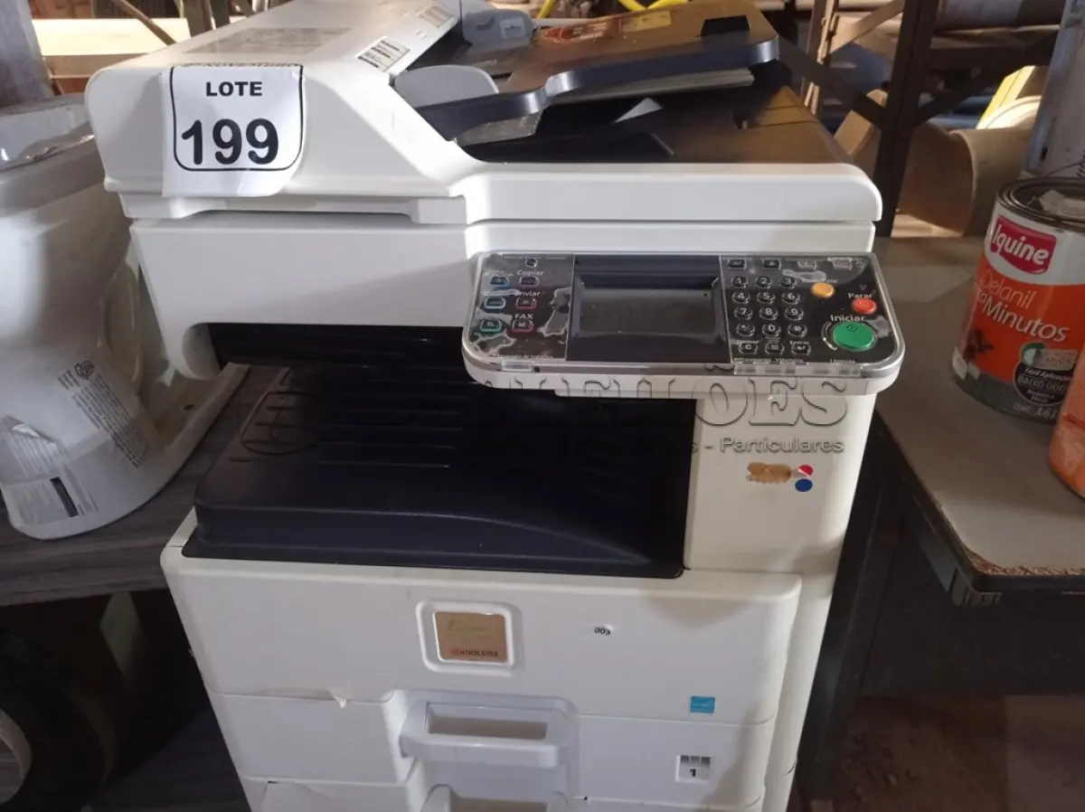 LOTE 199 - 01 COPIADORA MULTIFUNCIONAL MARCA KYOCERA MODELO ECOSYR FS-6525MFP. (NO ESTADO) ATENÇÃO! FAZER A VISITAÇÃO ANTES DE ARREMATAR, NÃO SABEMOS SE FUNCIONA. LEILÃO NÃO TEM GARANTIA E NEM DEVOLUÇÃO, SUJEITO A POSSÍVEIS AVARIAS VISÍVEIS/OCULTAS E/OU AUSÊNCIA DE COMPONENTES.