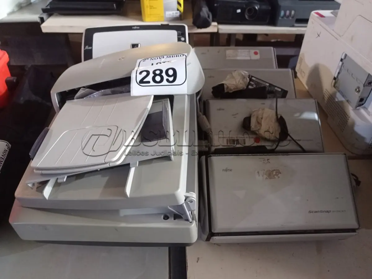 LOTE 289 - 06 SCANNER’S MARCAS E MODELOS DIVERSOS. (NO ESTADO) ATENÇÃO! FAZER A VISITAÇÃO ANTES DE ARREMATAR, NÃO SABEMOS SE FUNCIONA. LEILÃO NÃO TEM GARANTIA E NEM DEVOLUÇÃO, SUJEITO A POSSÍVEIS AVARIAS VISÍVEIS/OCULTAS E/OU AUSÊNCIA DE COMPONENTES.