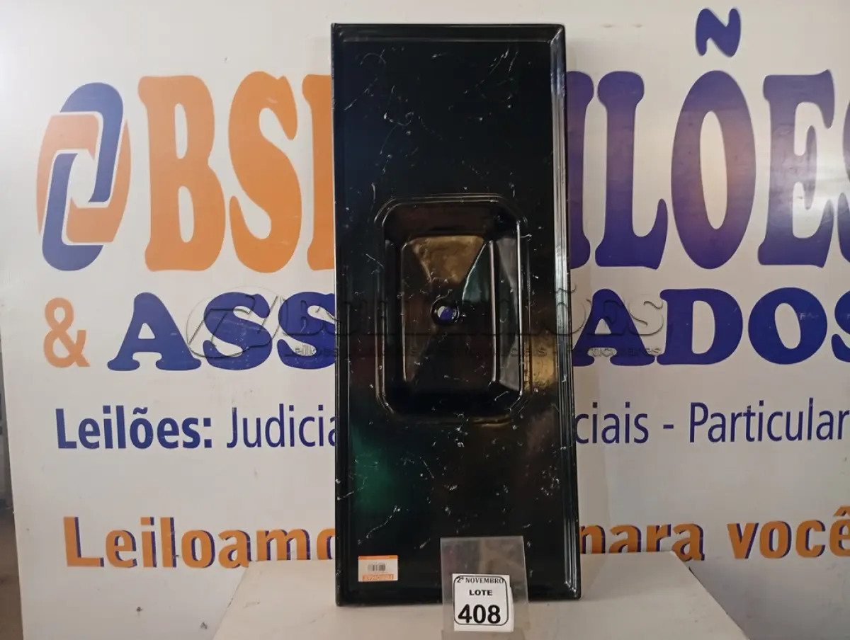 LOTE 408 - 01 PIA 1.20X50CM COR PRETA(NOVO). (NO ESTADO) ATENÇÃO! FAZER A VISITAÇÃO ANTES DE ARREMATAR, NÃO SABEMOS SE FUNCIONA. LEILÃO NÃO TEM GARANTIA E NEM DEVOLUÇÃO, SUJEITO A POSSÍVEIS AVARIAS VISÍVEIS/OCULTAS E/OU AUSÊNCIA DE COMPONENTES.