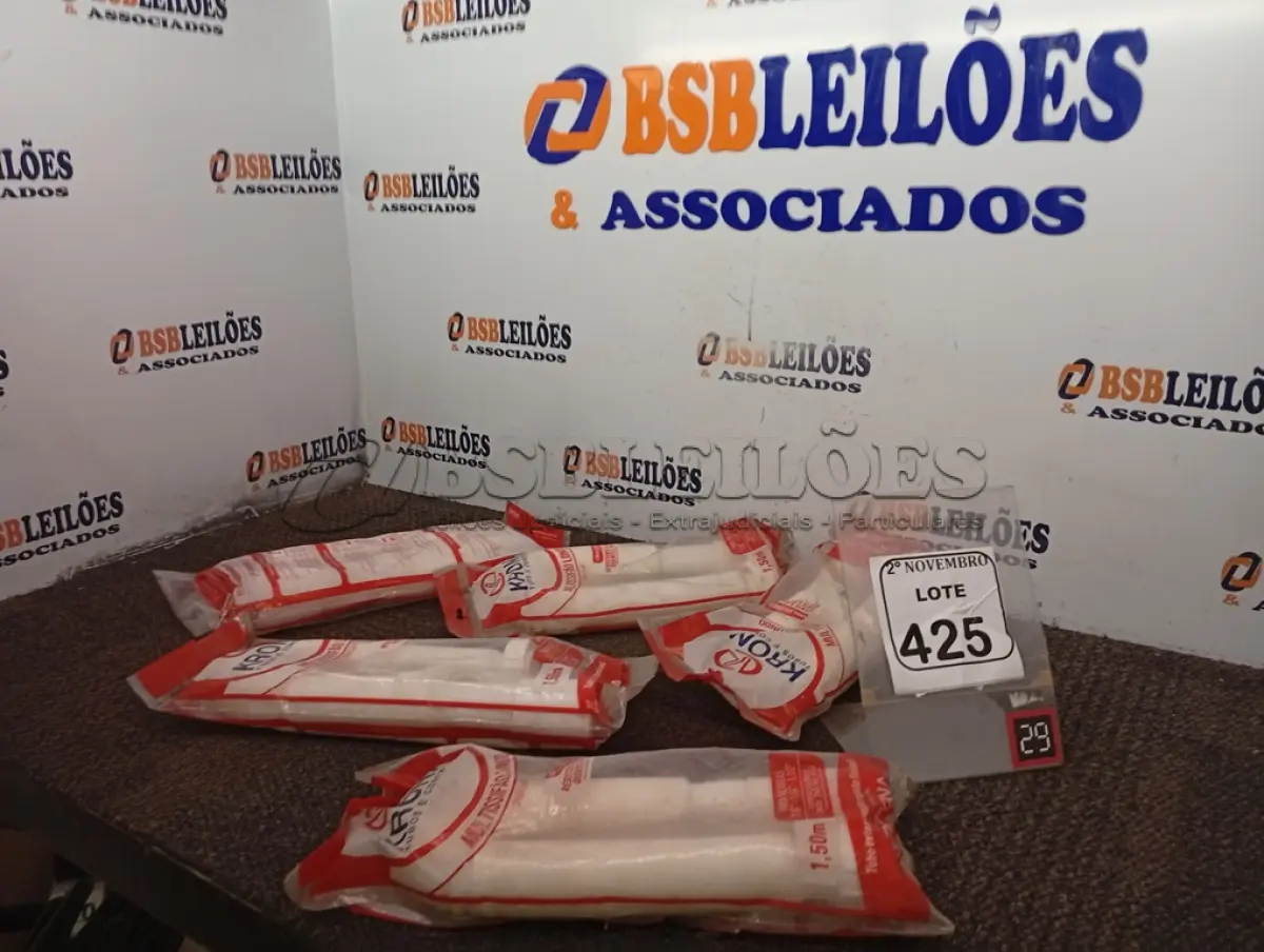 LOTE 425 - 05 MULTI SIFÕES LONGOS MARCA KRONA P/VÁLVULAS RESISTENTE A ÁGUA FRIA E QUENTE(NOVO). (NO ESTADO) ATENÇÃO! FAZER A VISITAÇÃO ANTES DE ARREMATAR, NÃO SABEMOS SE FUNCIONA. LEILÃO NÃO TEM GARANTIA E NEM DEVOLUÇÃO, SUJEITO A POSSÍVEIS AVARIAS VISÍVEIS/OCULTAS E/OU AUSÊNCIA DE COMPONENTES.