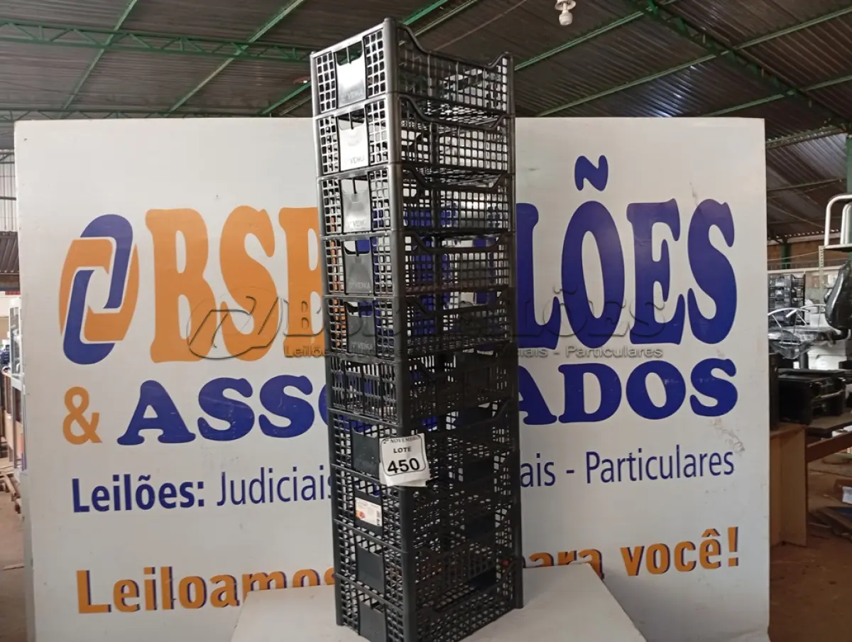 LOTE 450 - 10 CESTAS ORGANIZADORAS DE PLÁSTICO (NOVO). (NO ESTADO) ATENÇÃO! FAZER A VISITAÇÃO ANTES DE ARREMATAR, NÃO SABEMOS SE FUNCIONA. LEILÃO NÃO TEM GARANTIA E NEM DEVOLUÇÃO, SUJEITO A POSSÍVEIS AVARIAS VISÍVEIS/OCULTAS E/OU AUSÊNCIA DE COMPONENTES.