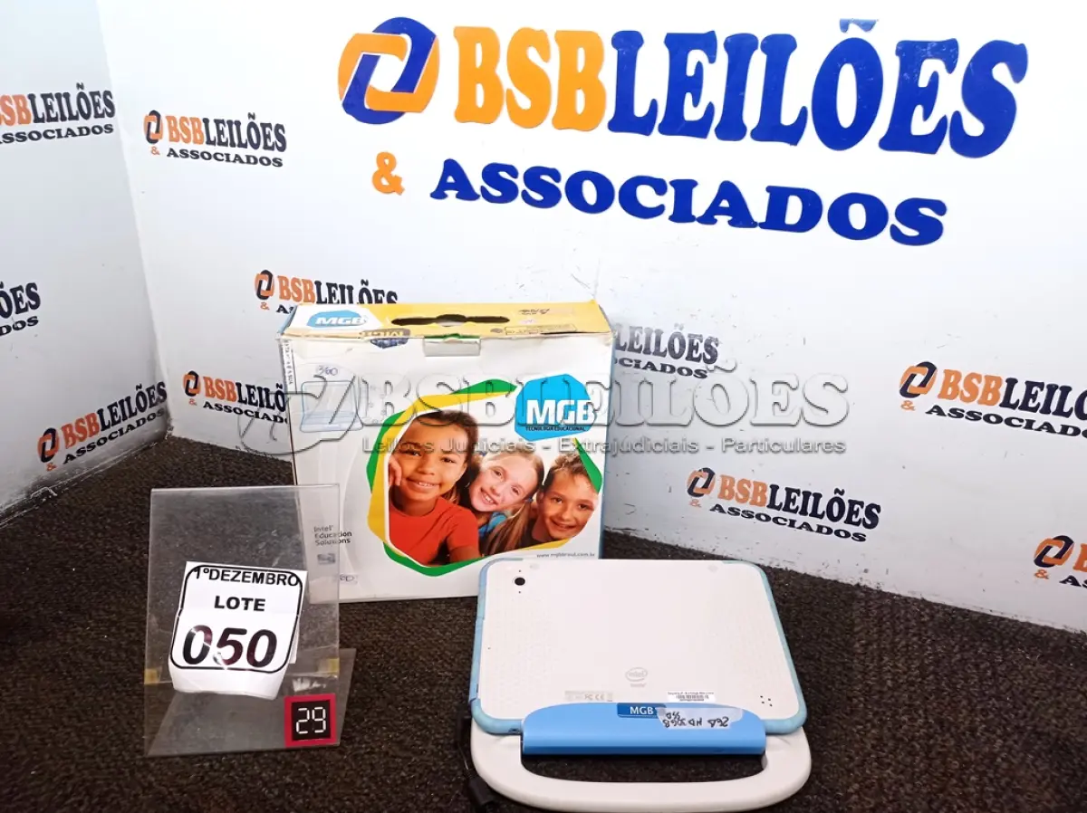 LOTE 050 - 01 NETBOOK P/CRIANÇAS. (NO ESTADO) ATENÇÃO! FAZER A VISITAÇÃO ANTES DE ARREMATAR, NÃO SABEMOS SE FUNCIONA. LEILÃO NÃO TEM GARANTIA E NEM DEVOLUÇÃO, SUJEITO A POSSÍVEIS AVARIAS VISÍVEIS/OCULTAS E/OU AUSÊNCIA DE COMPONENTES.